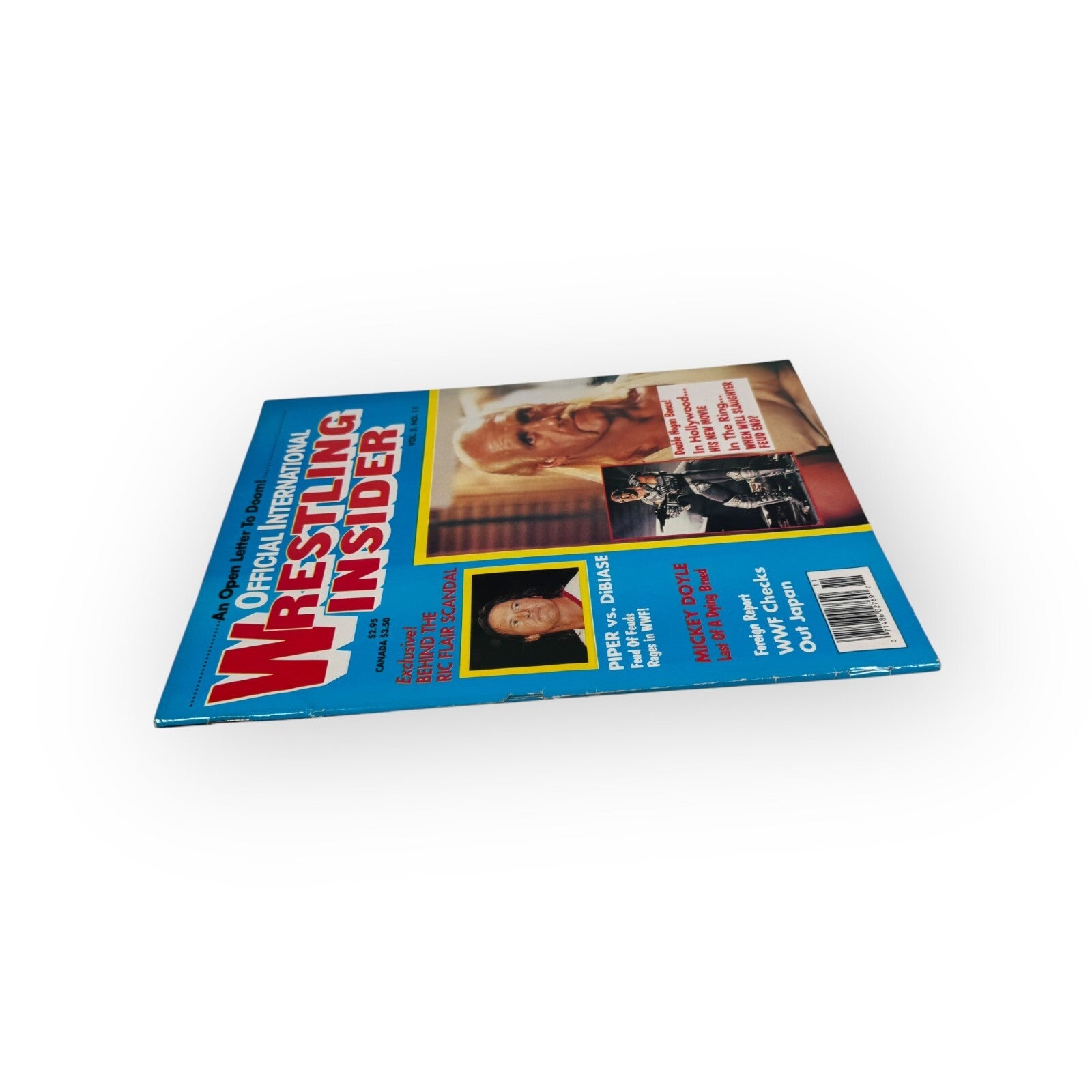 Official International Wrestling Insider Hulk Hogan Vol 5 No 11 1991 Backissue