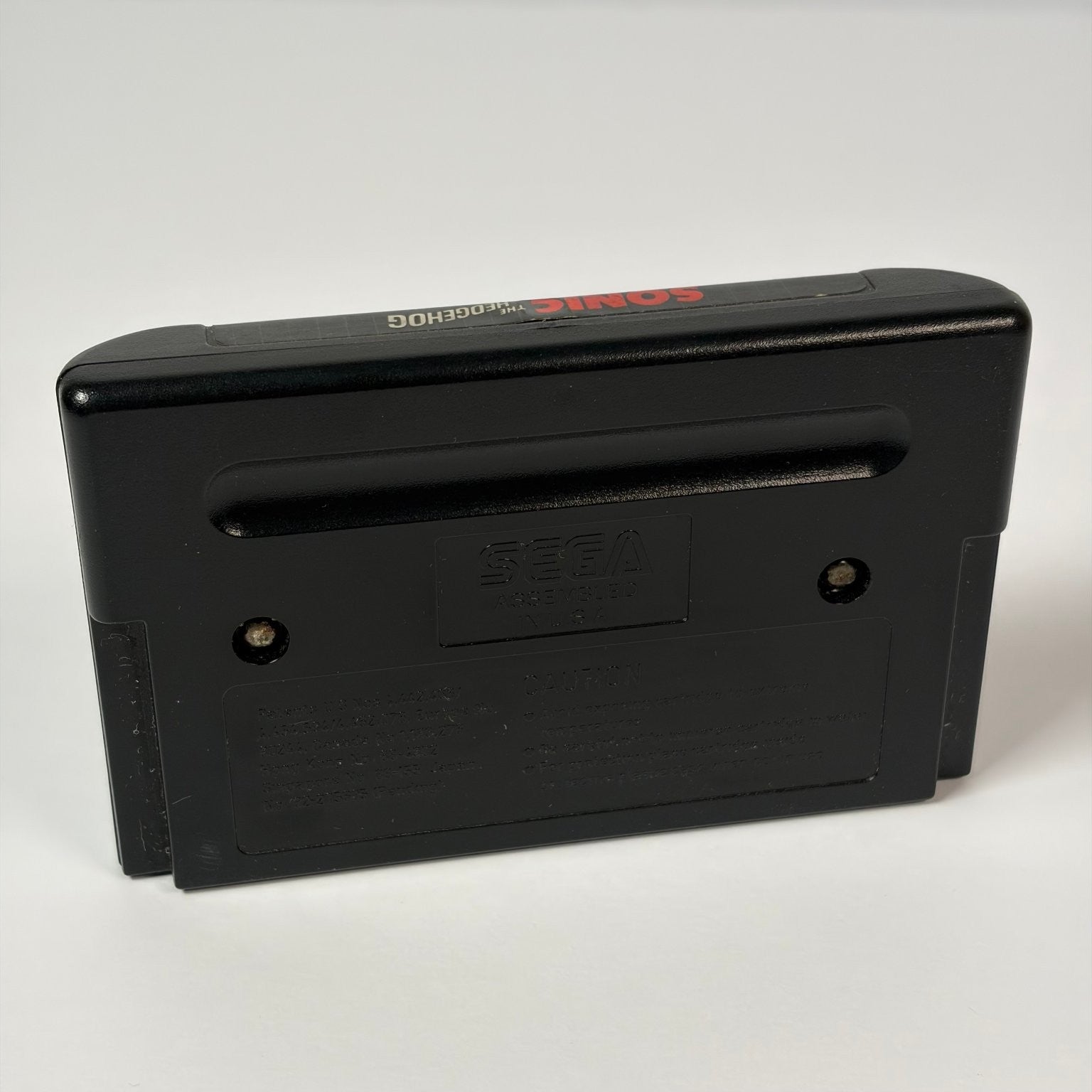 Sonic The Hedgehog Sega Genesis Video Game Authentic Cartridge