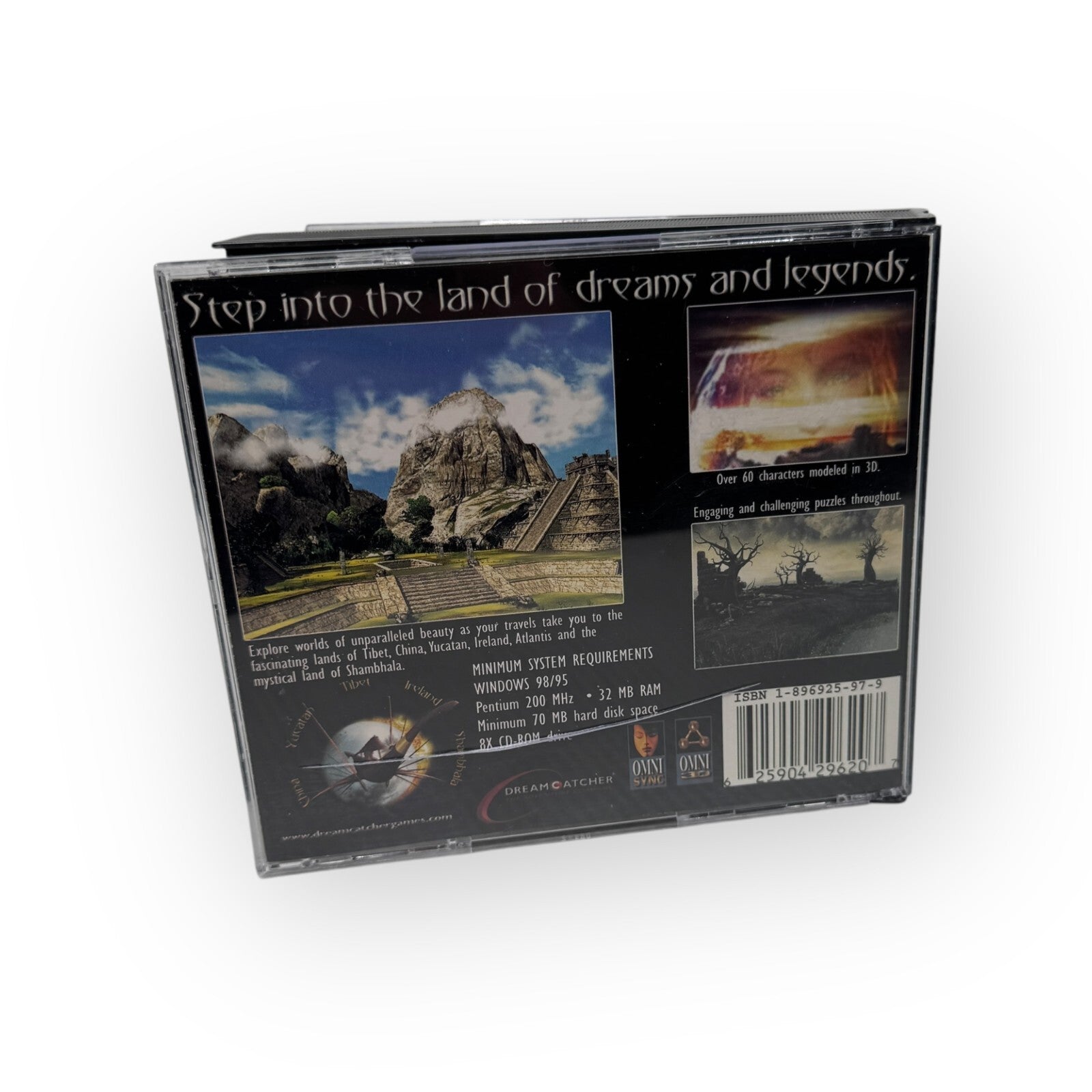 Beyond Atlantis - PC GAME VINTAGE EXPLORATION RETRO 4 DISC Set Windows 95 98