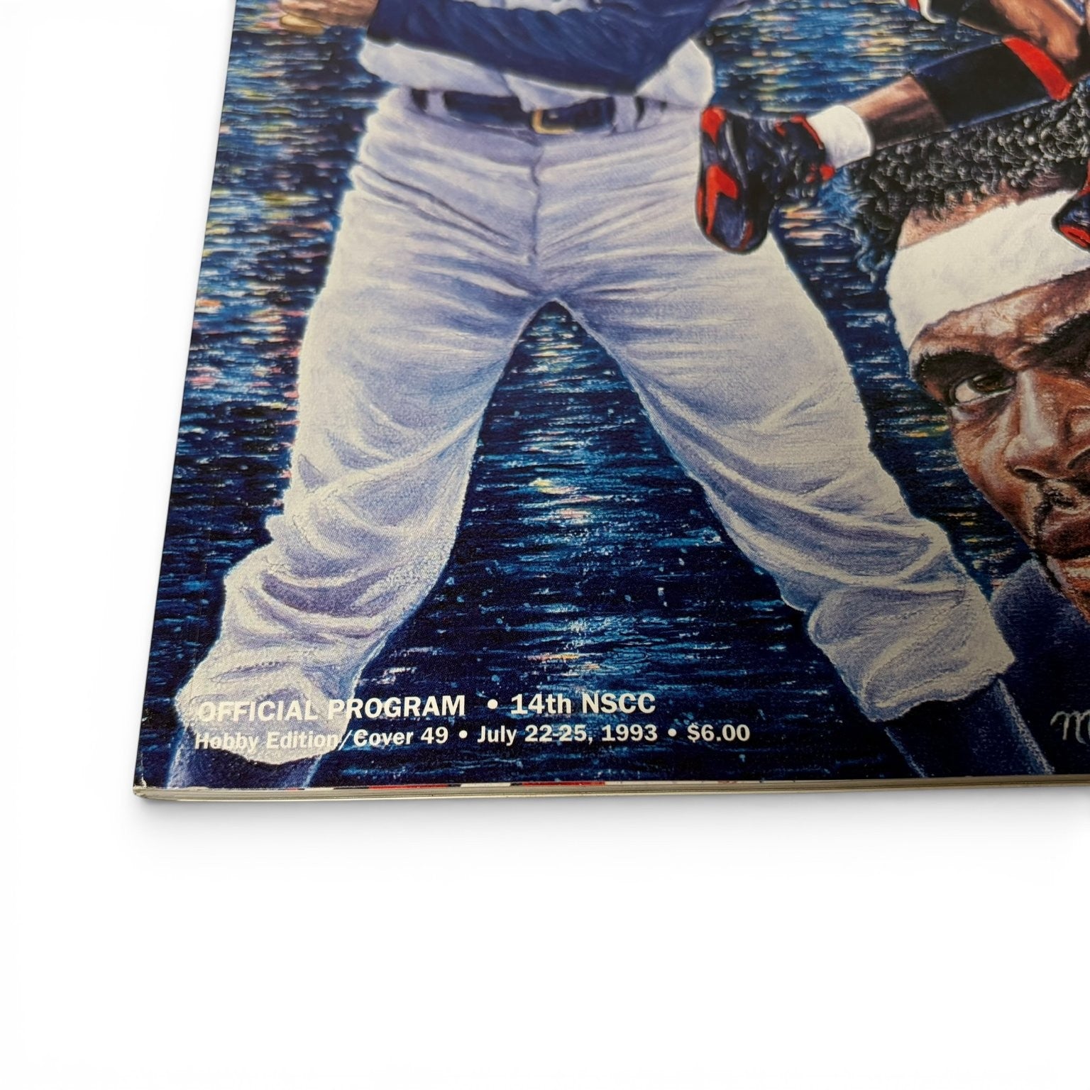 Legends Sports Magazine July 1993 #49 14th NSCC Program Jordan Mickey Mantle