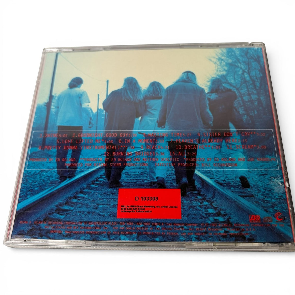 Collective Soul - Hints Allegations & Things Left Unsaid CD 1993 Rock Atlantic
