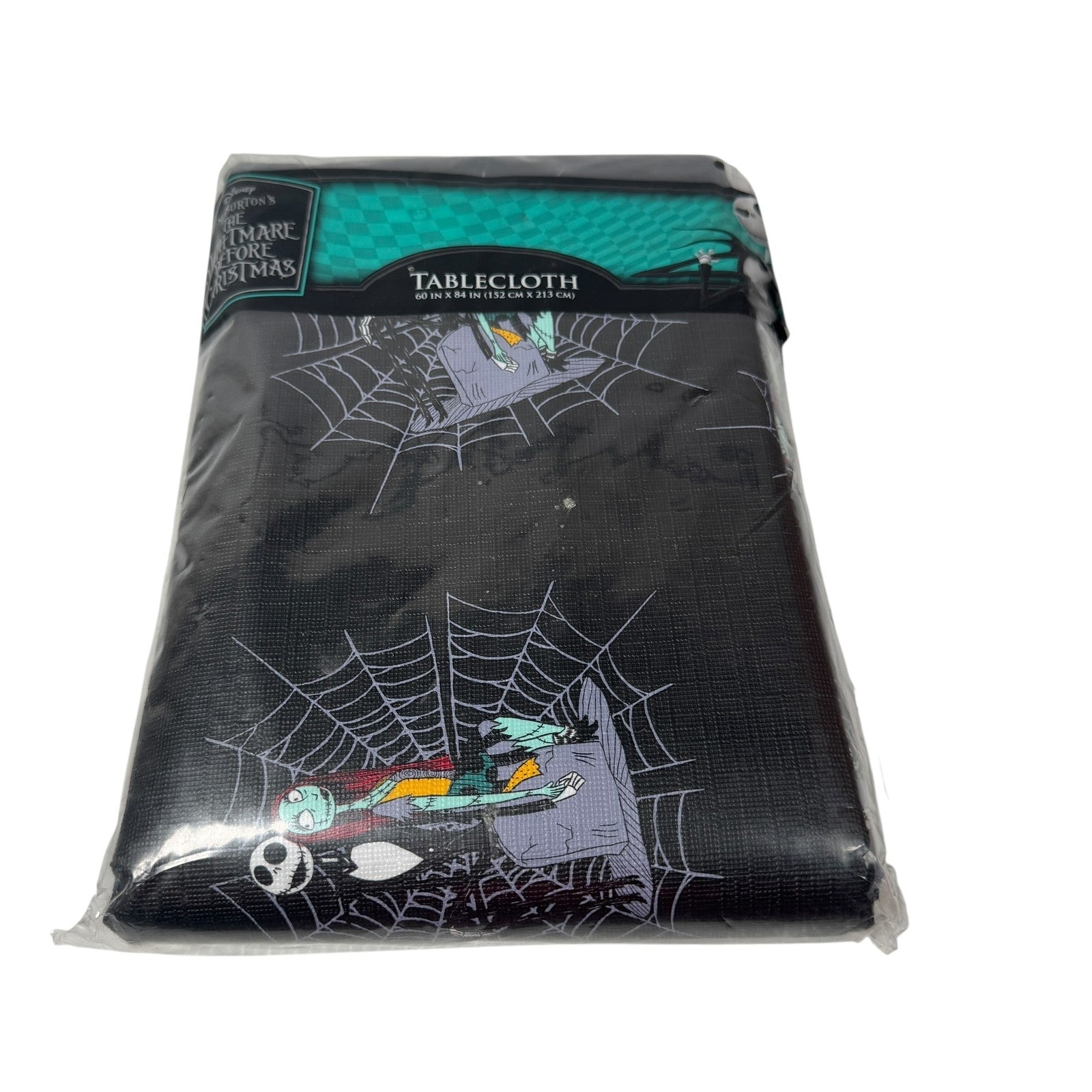 Disney Nightmare Before Christmas Tablecloth 60x84 Jack Sally Halloween Party De