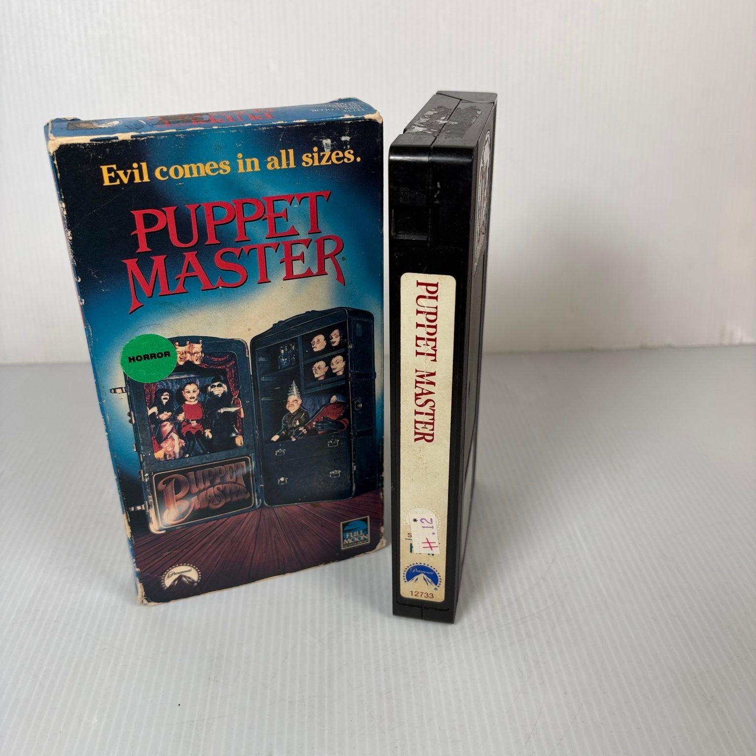 Puppet Master VHS 1989 Horror Full Moon Paramount Home Video Trailer