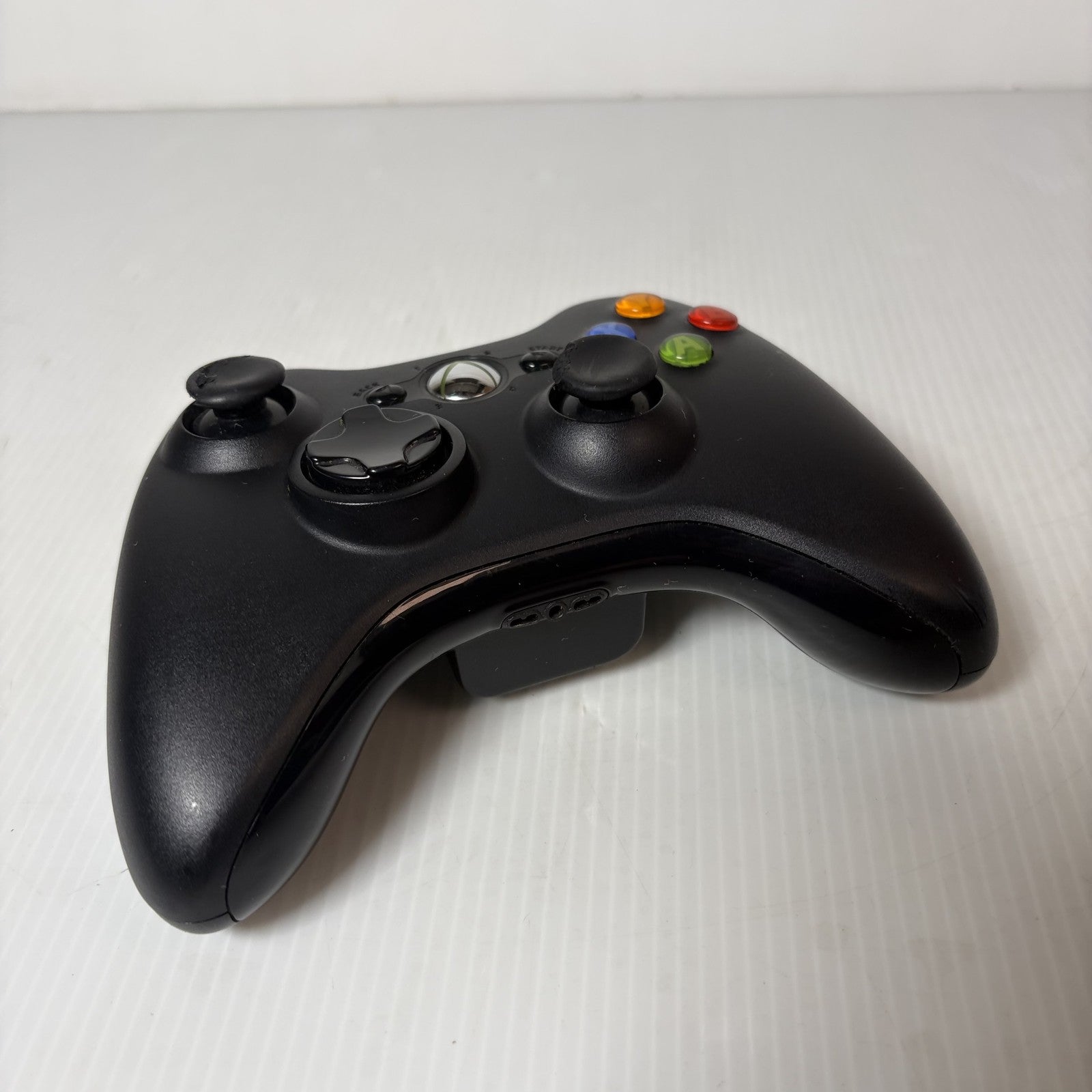 Official Microsoft Xbox 360 Wireless Controller Black Original OEM - C Grade