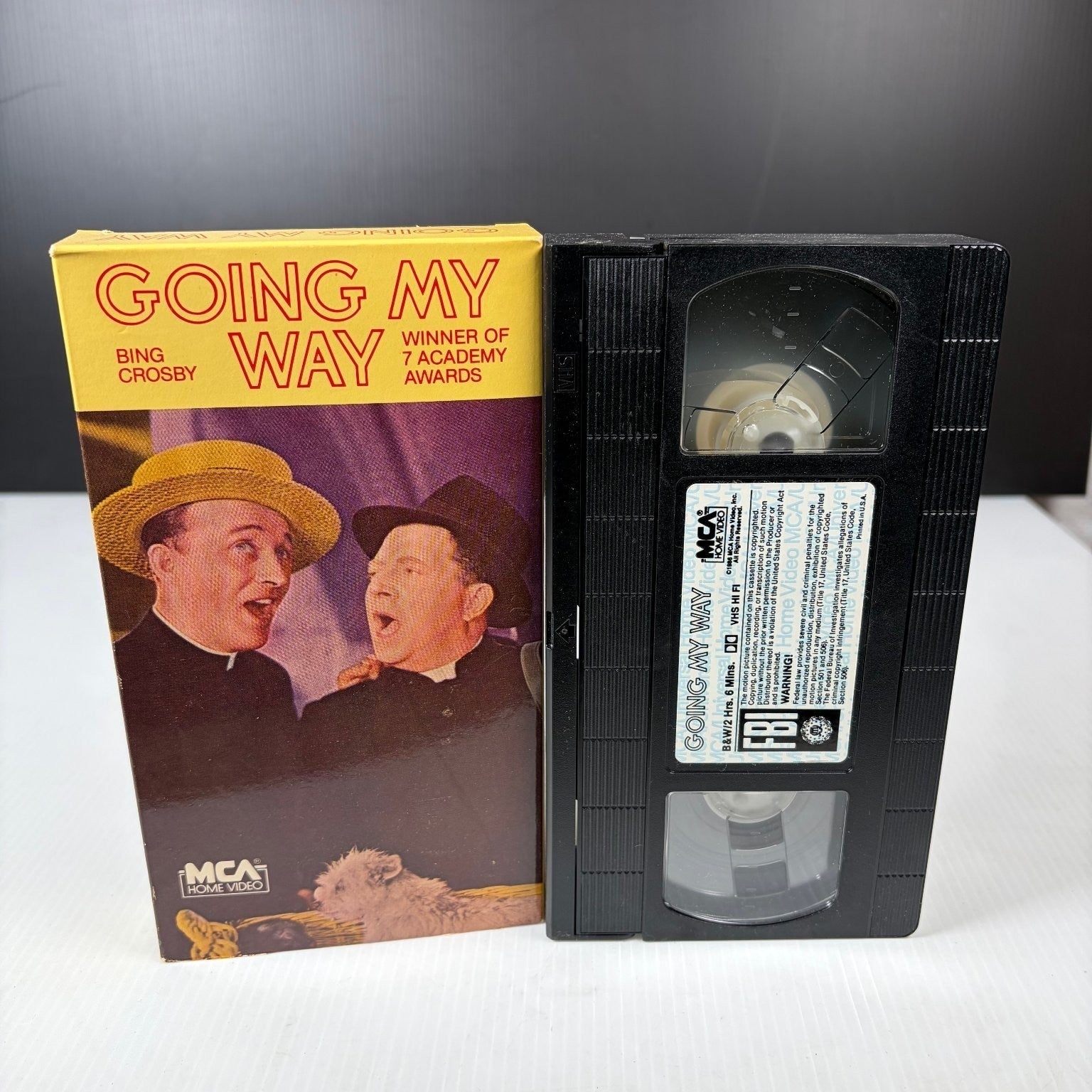 Going My Way VHS 1944 Classic Musical Original Release MCA Home Video