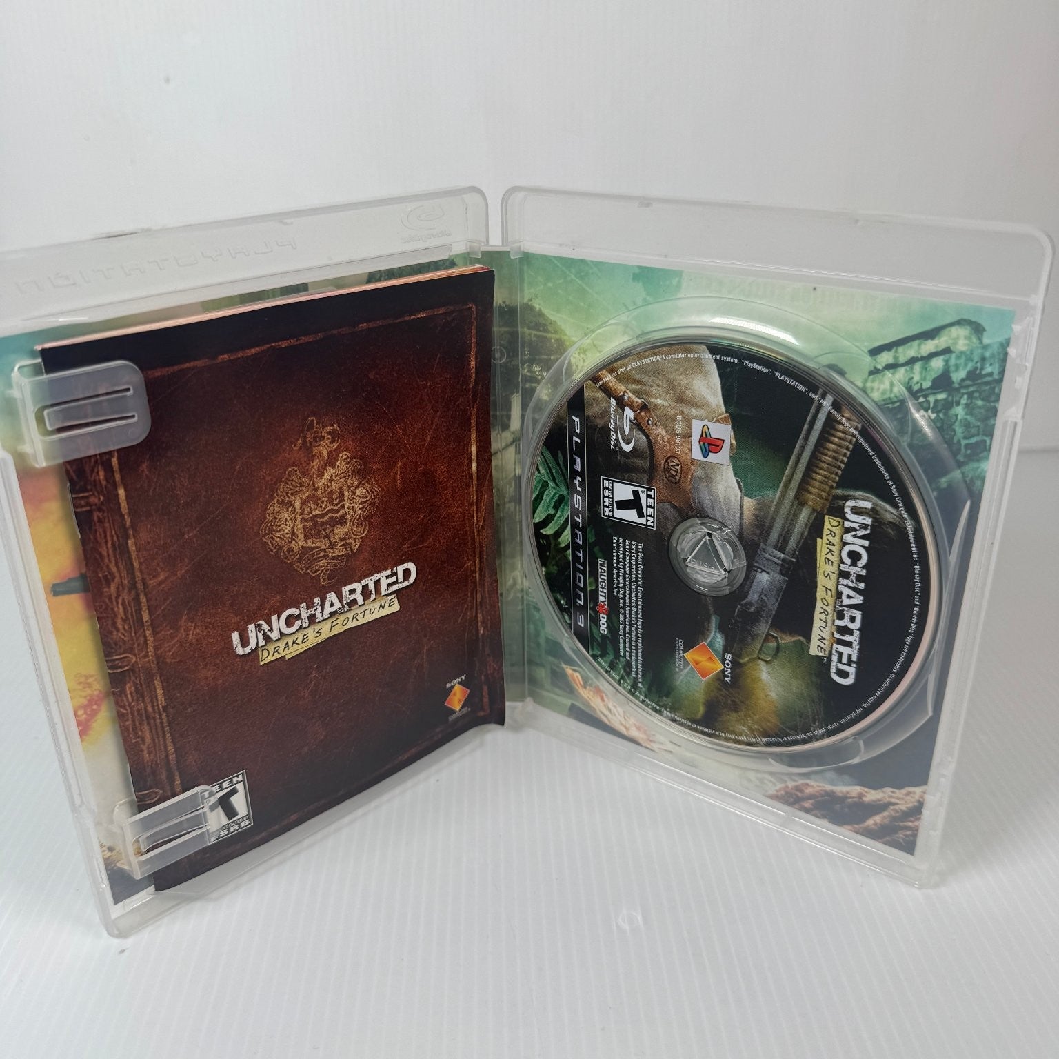 Uncharted Drake's Fortune PlayStation 3 Video Game Adventure Single Player