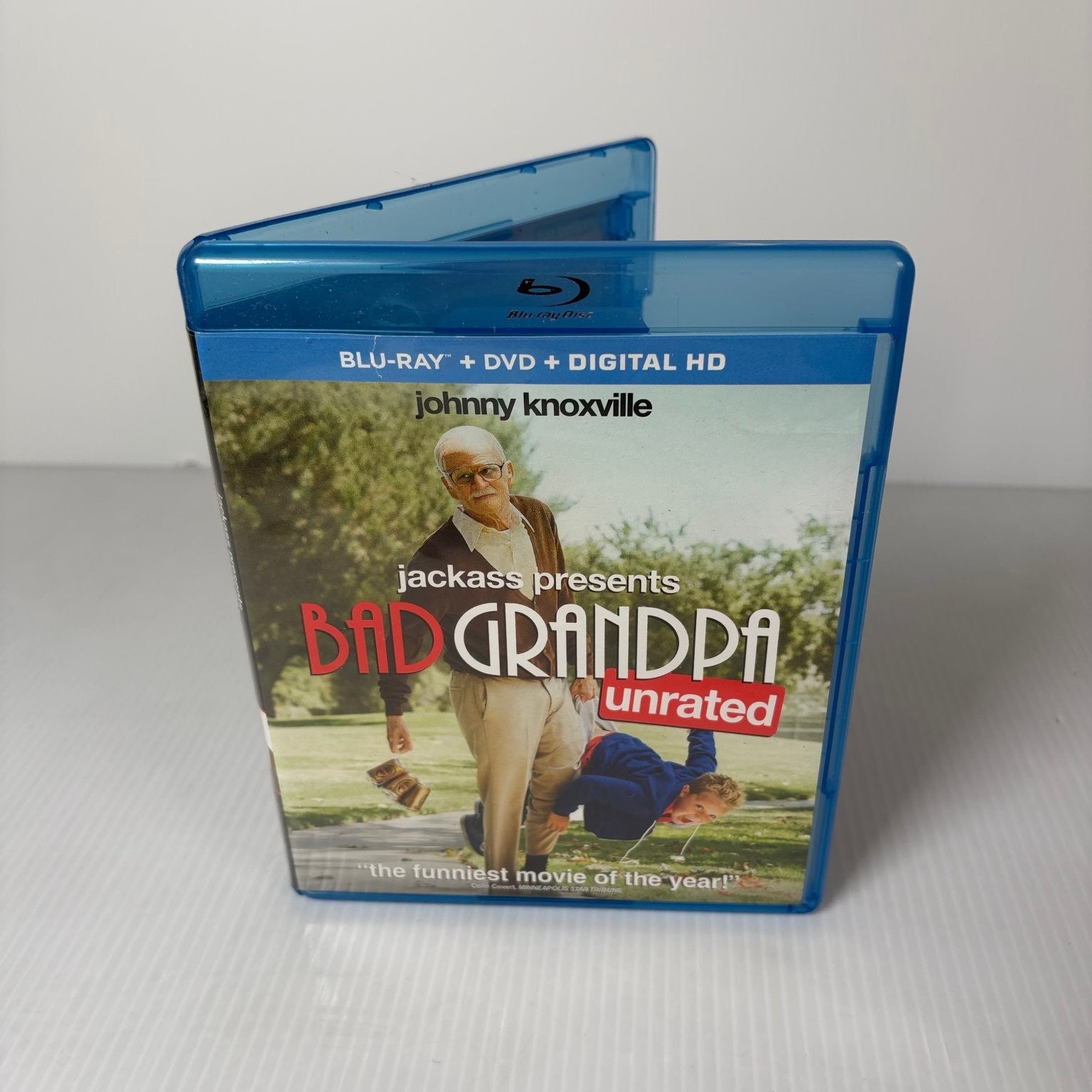 Jackass Presents Bad Grandpa Blu-ray 2013 Unrated Johnny Knoxville Jeff Tremaine