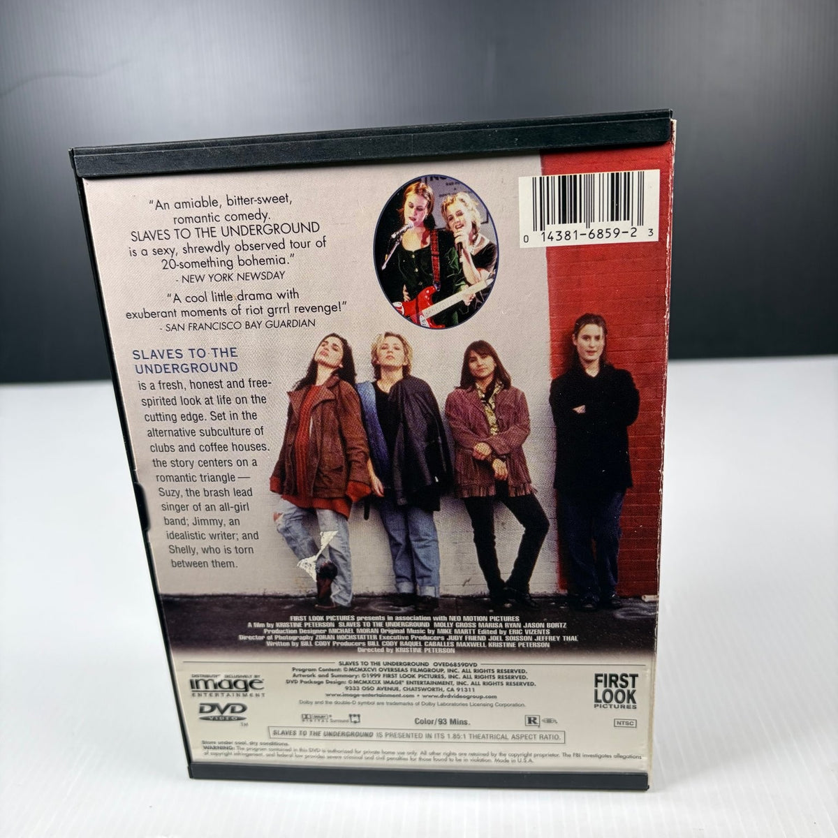 Slaves to the Underground DVD 1997 Kristine Peterson Indie Romantic Comedy