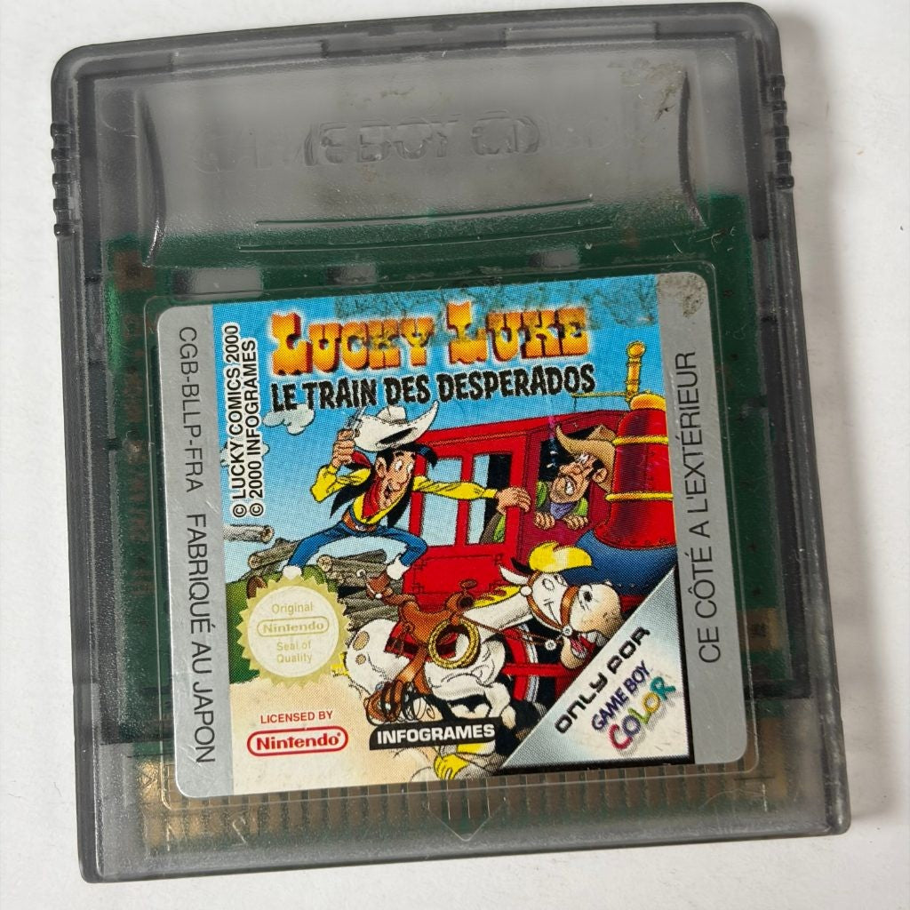 Lucky Luke Le Train des Desperados Nintendo Game Boy Color PAL FRA Infogrames