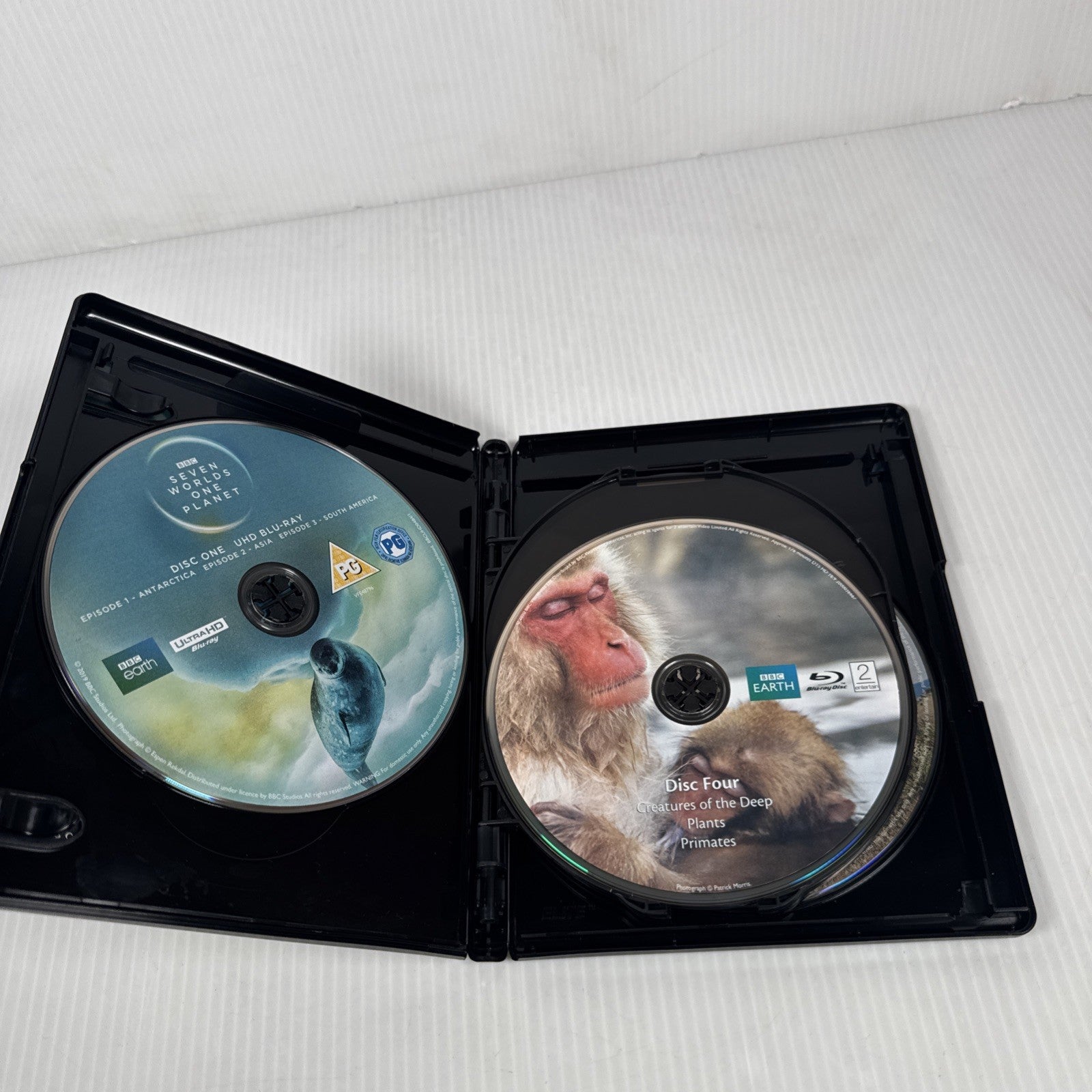 Seven Worlds, One Planet (4K Ultra HD & Blu-ray 6-disc Set, 2019) Attenborough