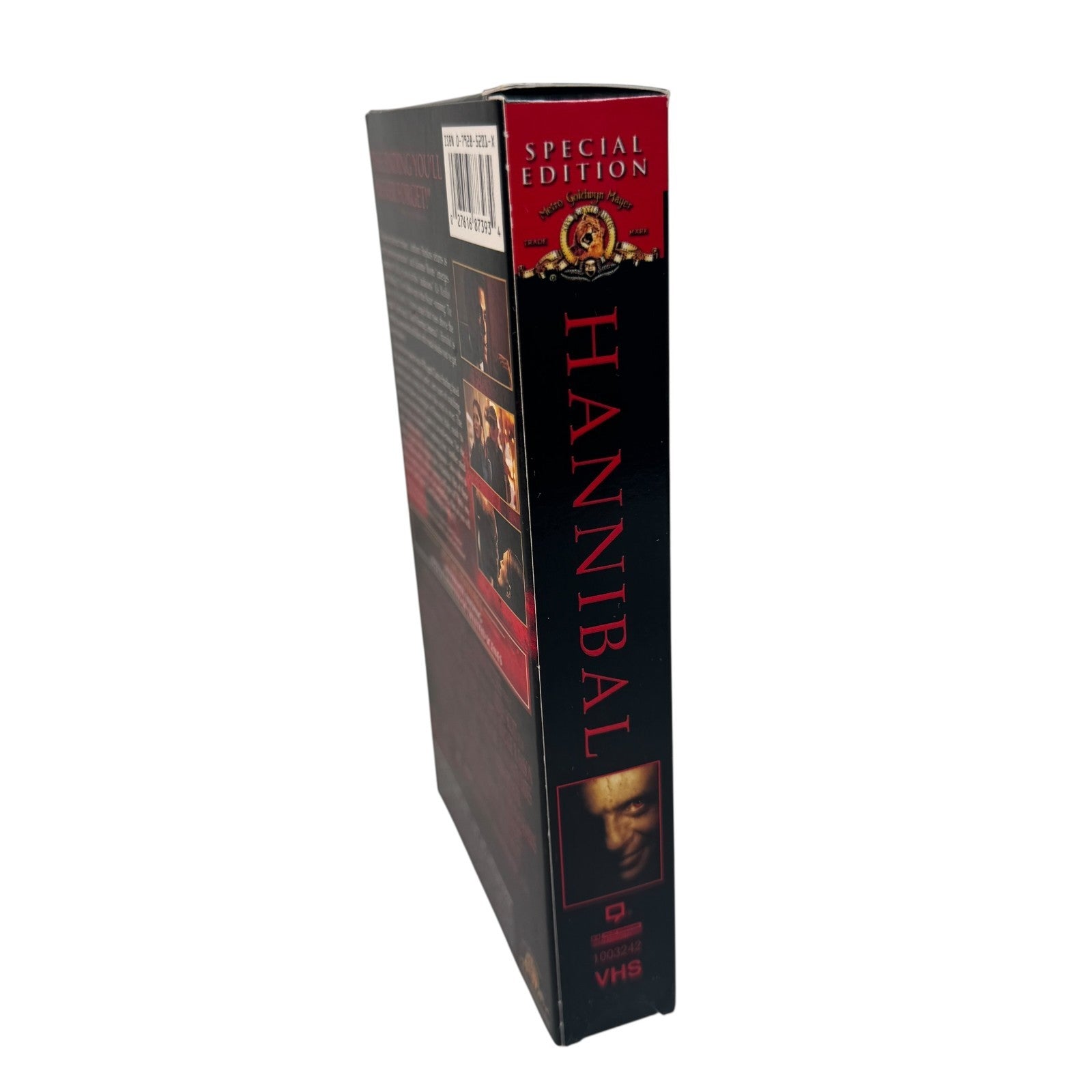 Vintage Hannibal Thriller Movie VHS Tape Anthony Hopkins Julianne Moore