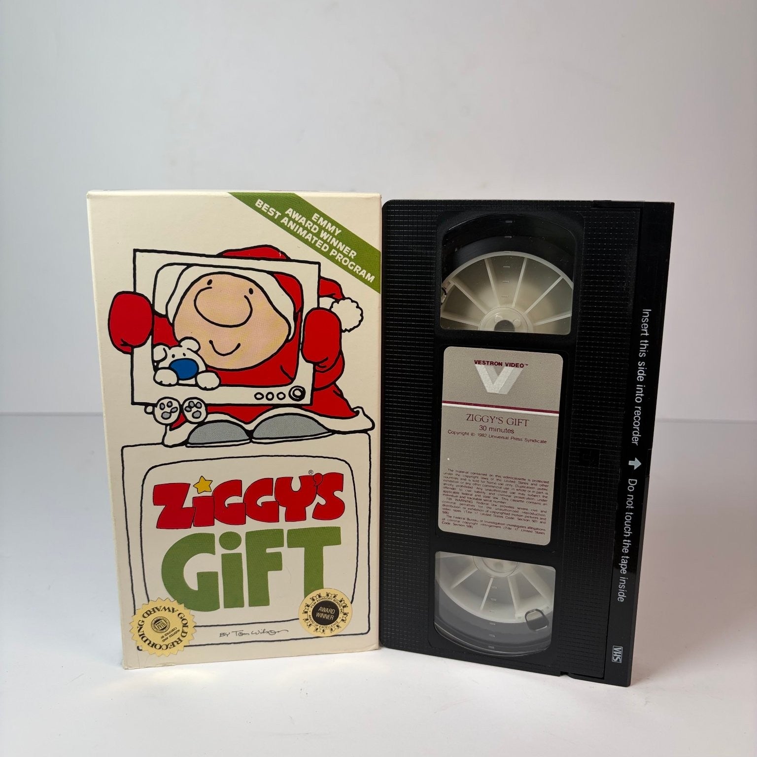 Ziggy's Gift VHS 1984 Animated Christmas Vestron Video
