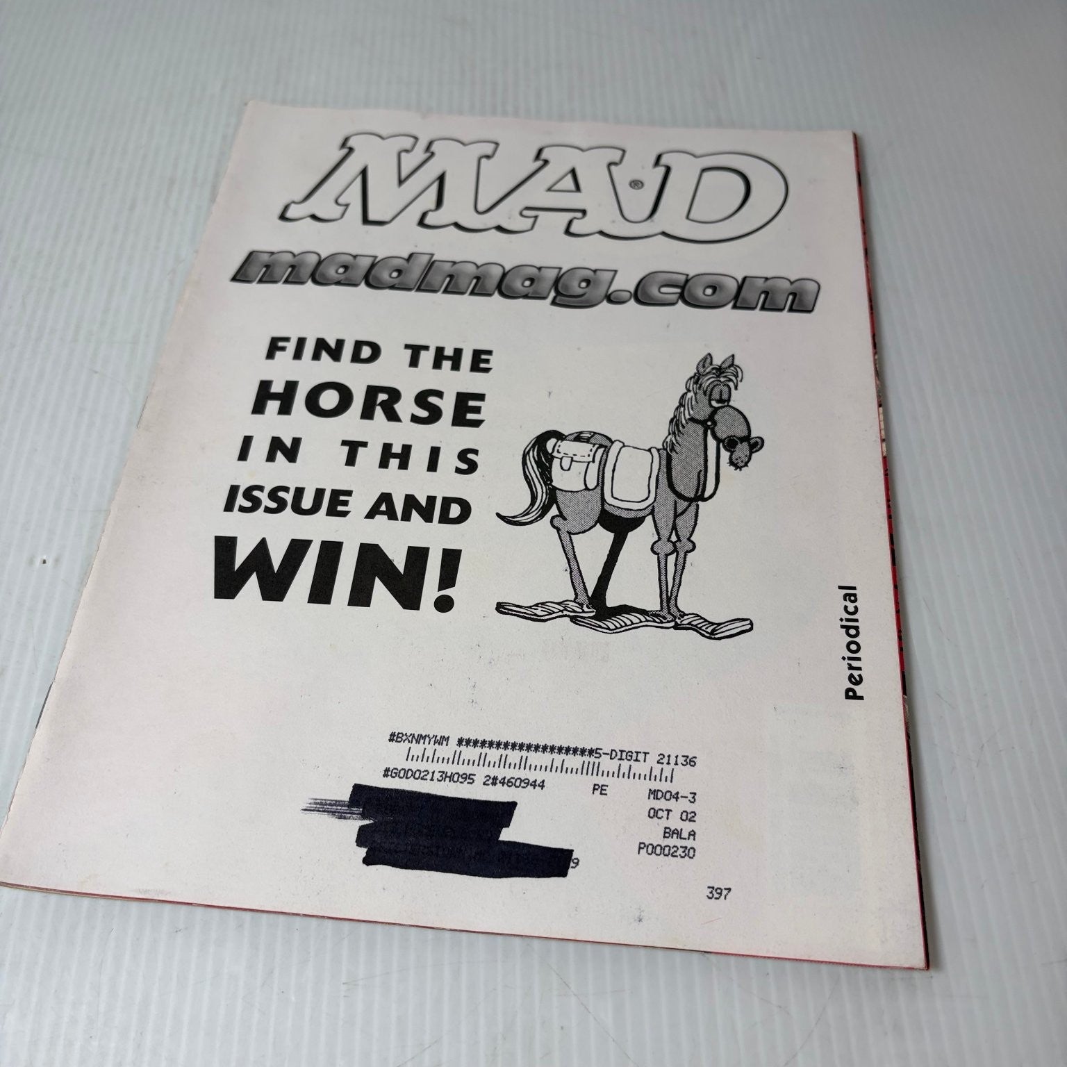 MAD Magazine April 2002 Lord of the Rings Hobbit Parody Humor Satire
