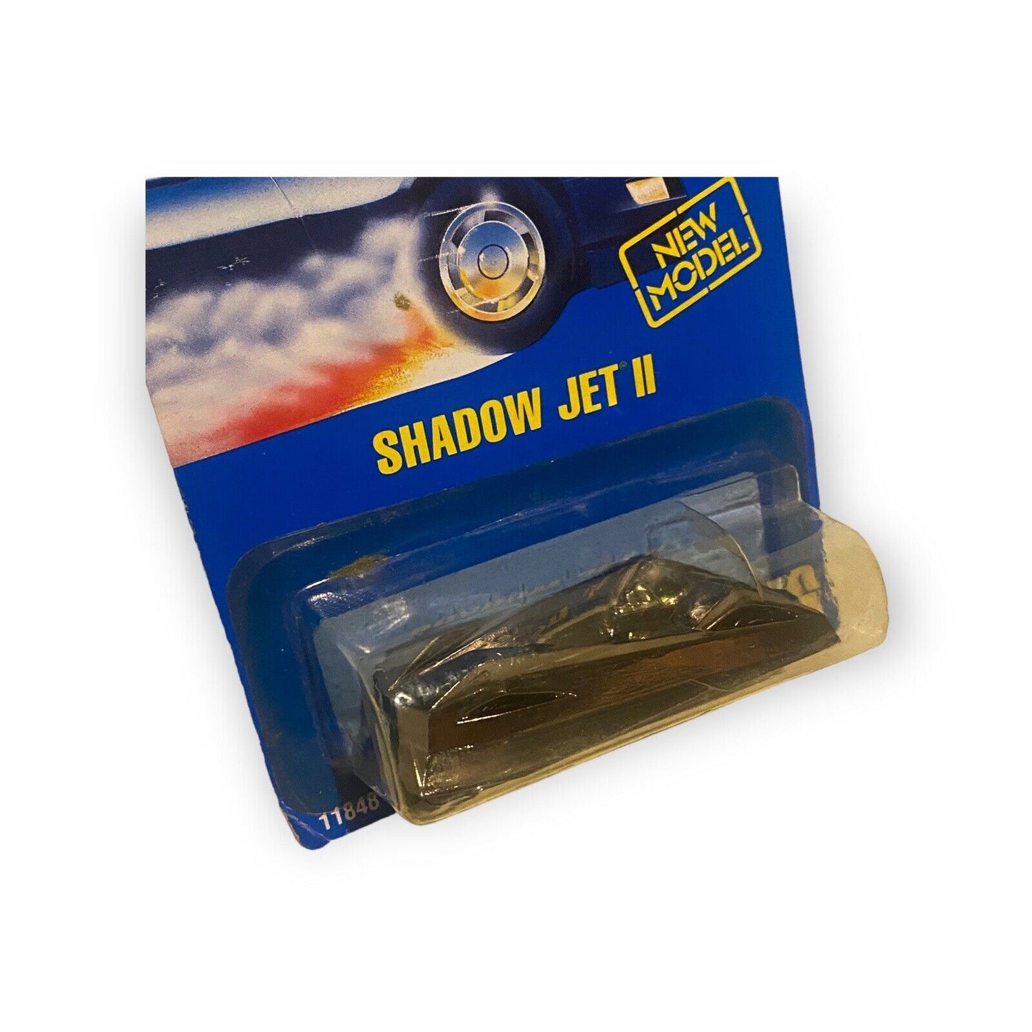 Hot Wheels Shadow Jet II New Model Collector Number 246 Chrome Sealed