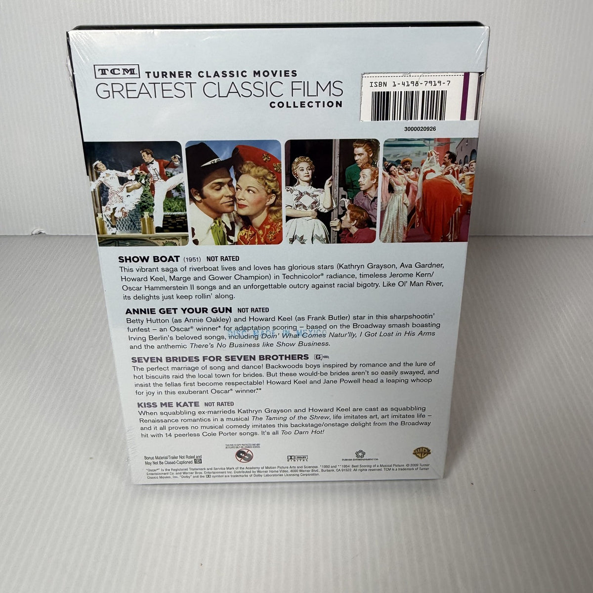 TCM Turner Classic Movies Broadway Musicals Greatest Classic Films Collection