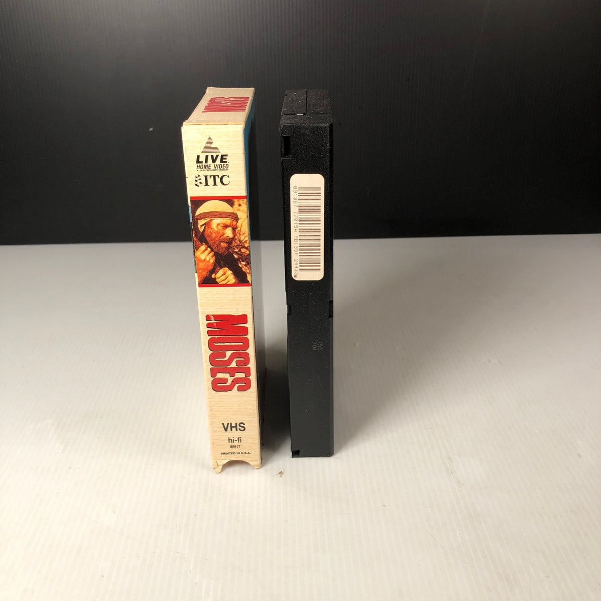 Moses VHS 1995 Biblical Drama Original Release LIVE Home Video