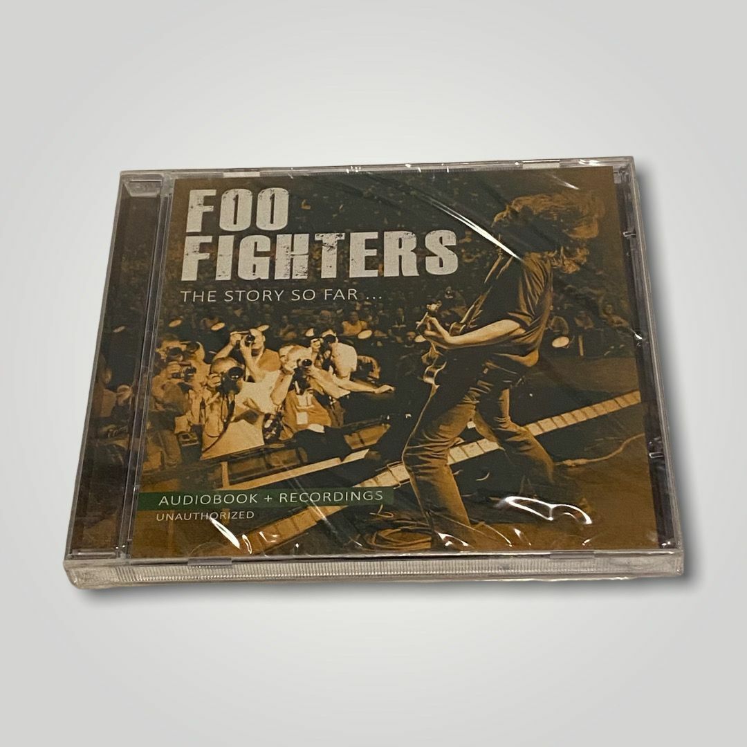 Foo Fighters The Story So Far (Unauthroized) Audiobook + Recordings Laser Media