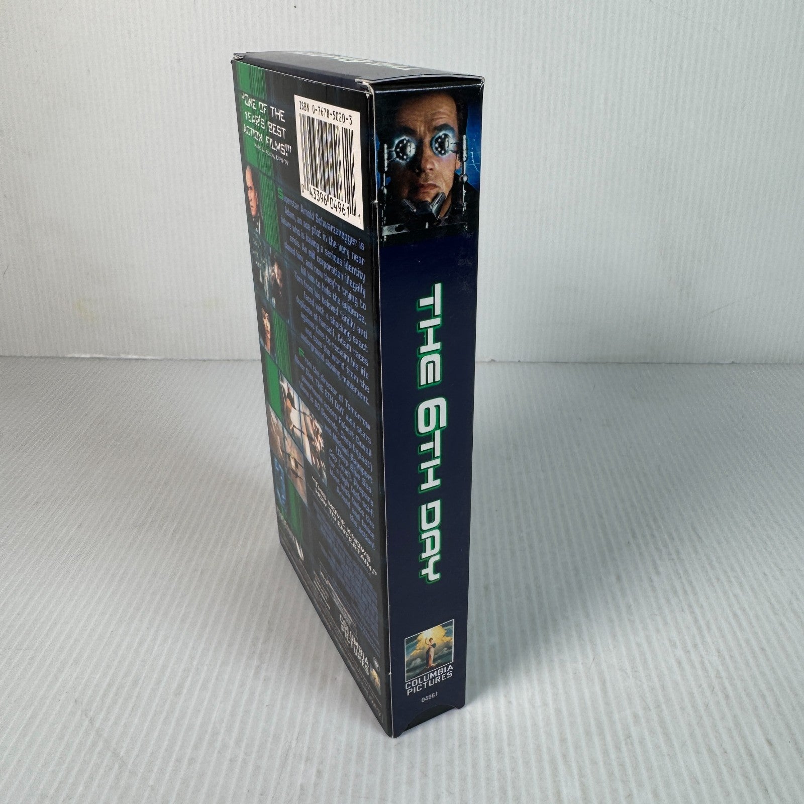 The 6th Day Arnold Schwarzenegger Sci-Fi VHS Tape