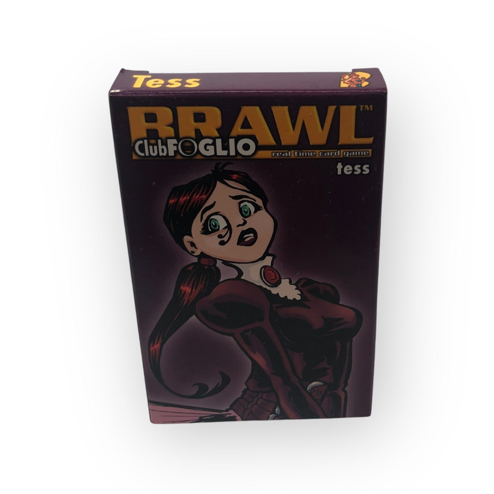 Brawl Tess Deck Club Foglio Real Time TCG Game Deck Complete VTG 2003
