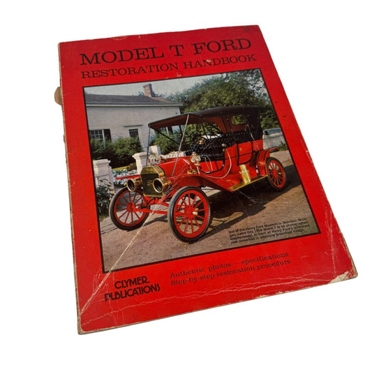 Vintage 1980 Reprint Model T Ford Restoration Handbook Clymer Publications