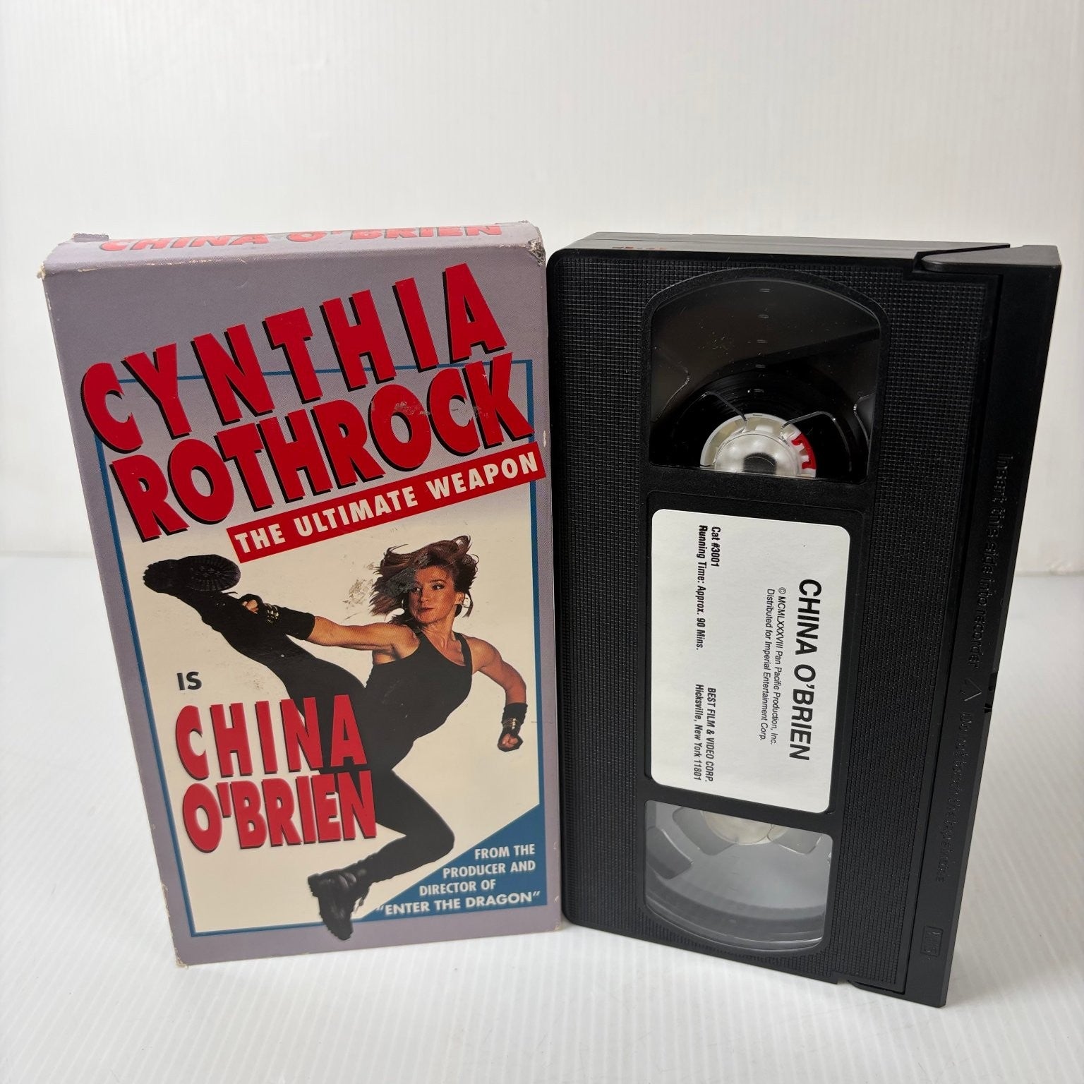 China O'Brien VHS 1988 Action Martial Arts Cynthia Rothrock Best Film