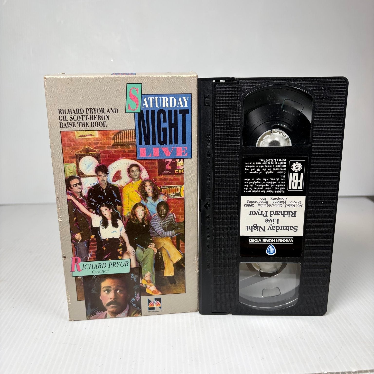 Richard Pryor SNL Saturday Night Live VHS 1975 Jim Henson Muppets Land of Gorch