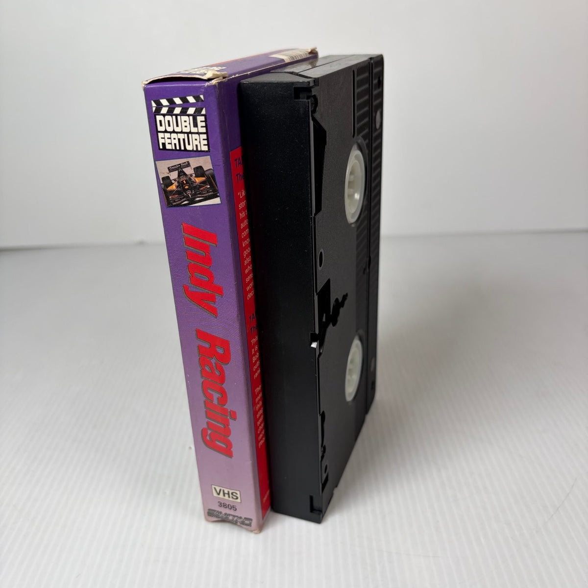 Indy Racing VHS Double Feature The Andretti Story Bobby Rahal Racing
