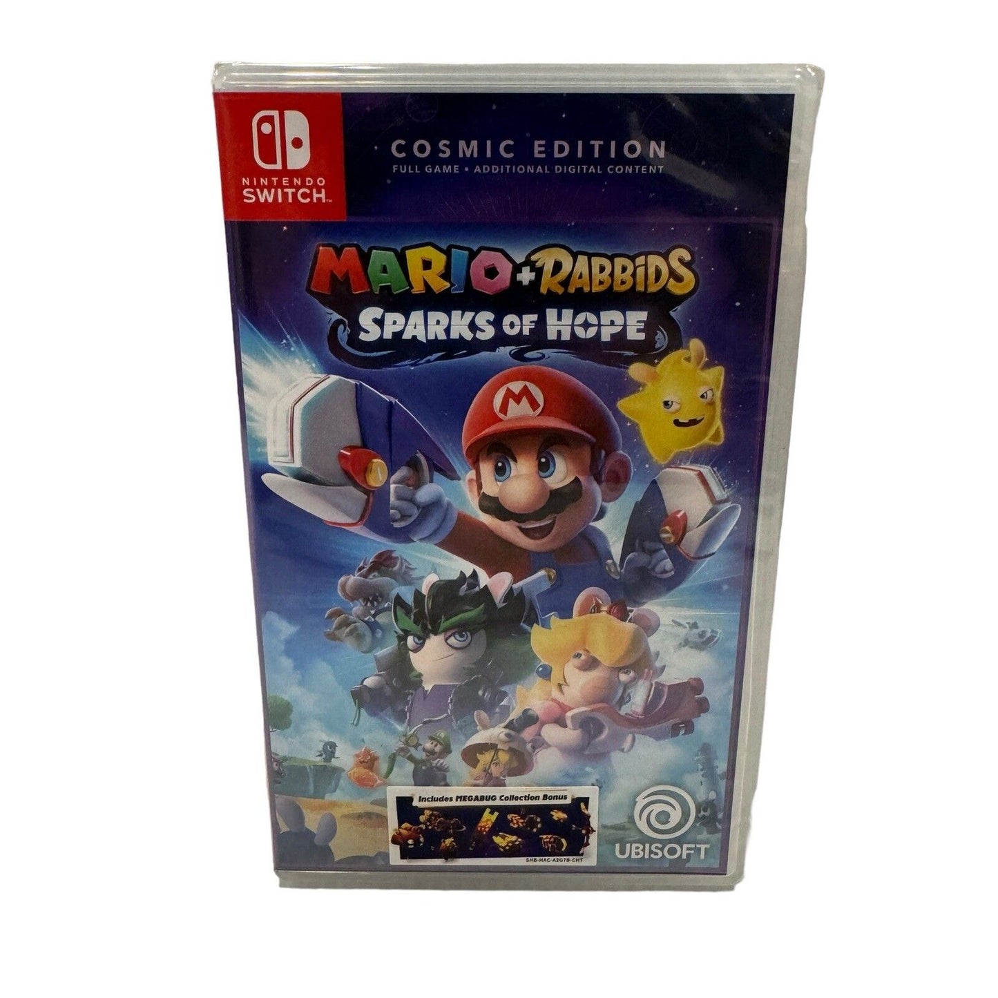 Mario Rabbids Sparks of Hope Nintendo Switch - Sealed Cosmic Edition