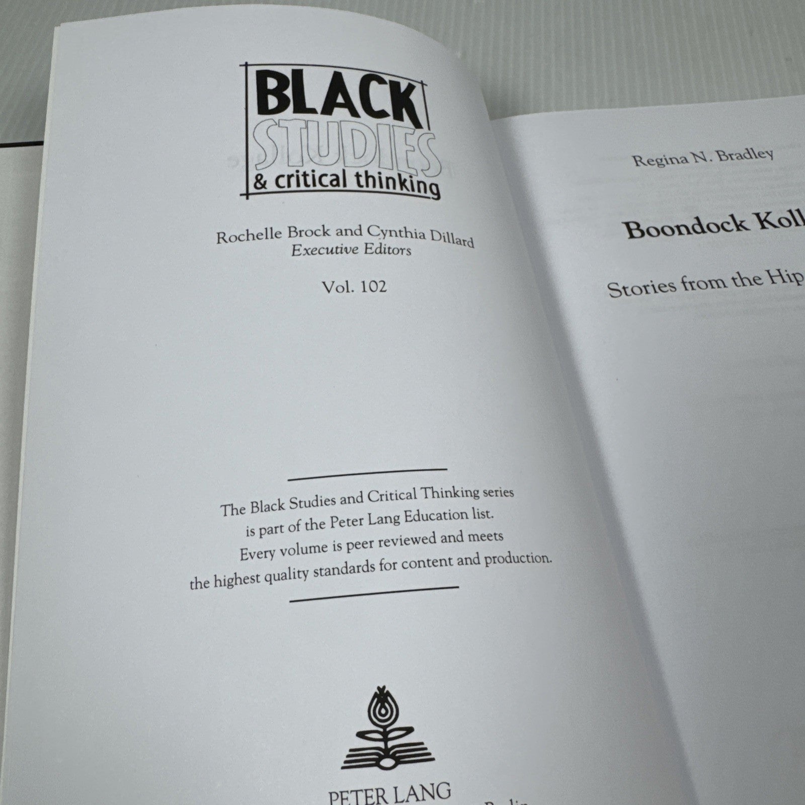 Boondock Kollage: Stories from the Hip Hop South Black Studies Critical Thinking