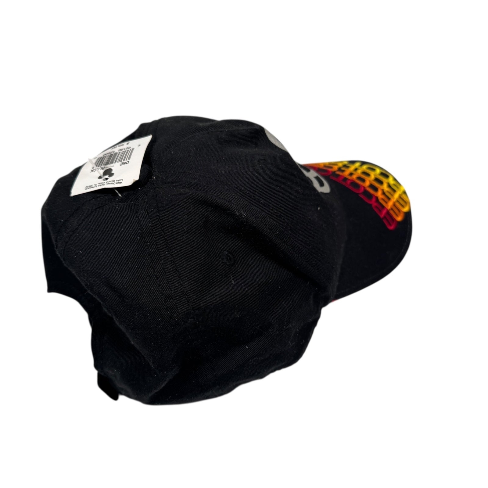 Epcot Center 2007 Mouse Gear Baseball Hat Retro Logo Embroidered Brim Deadstock