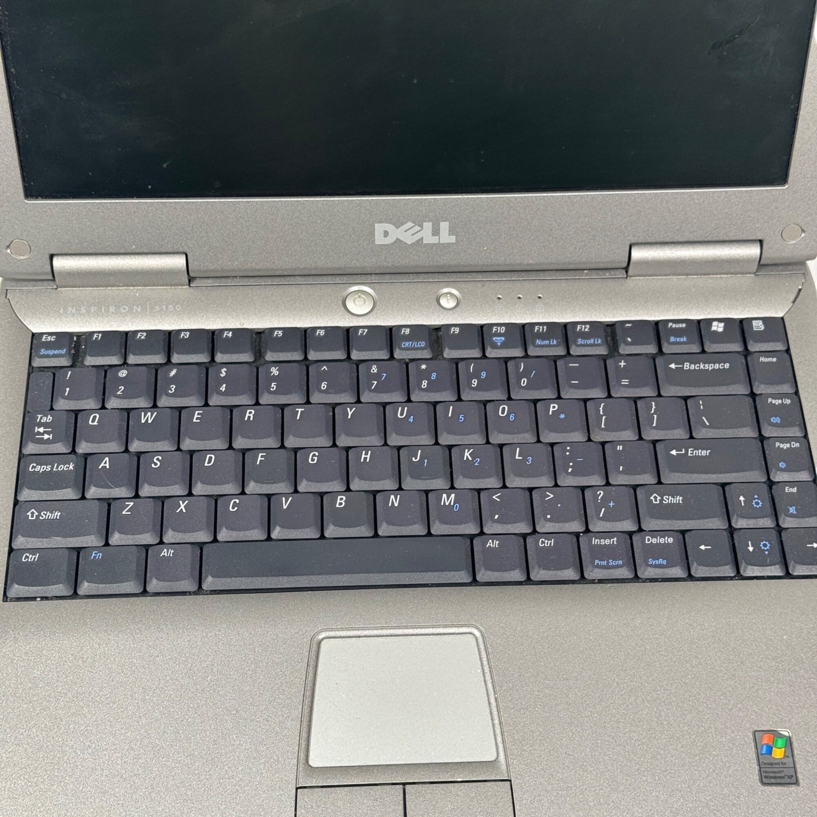 Dell Inspiron 1150 Laptop Windows XP  30GB HDD 512MB RAM Retro Tech AS IS