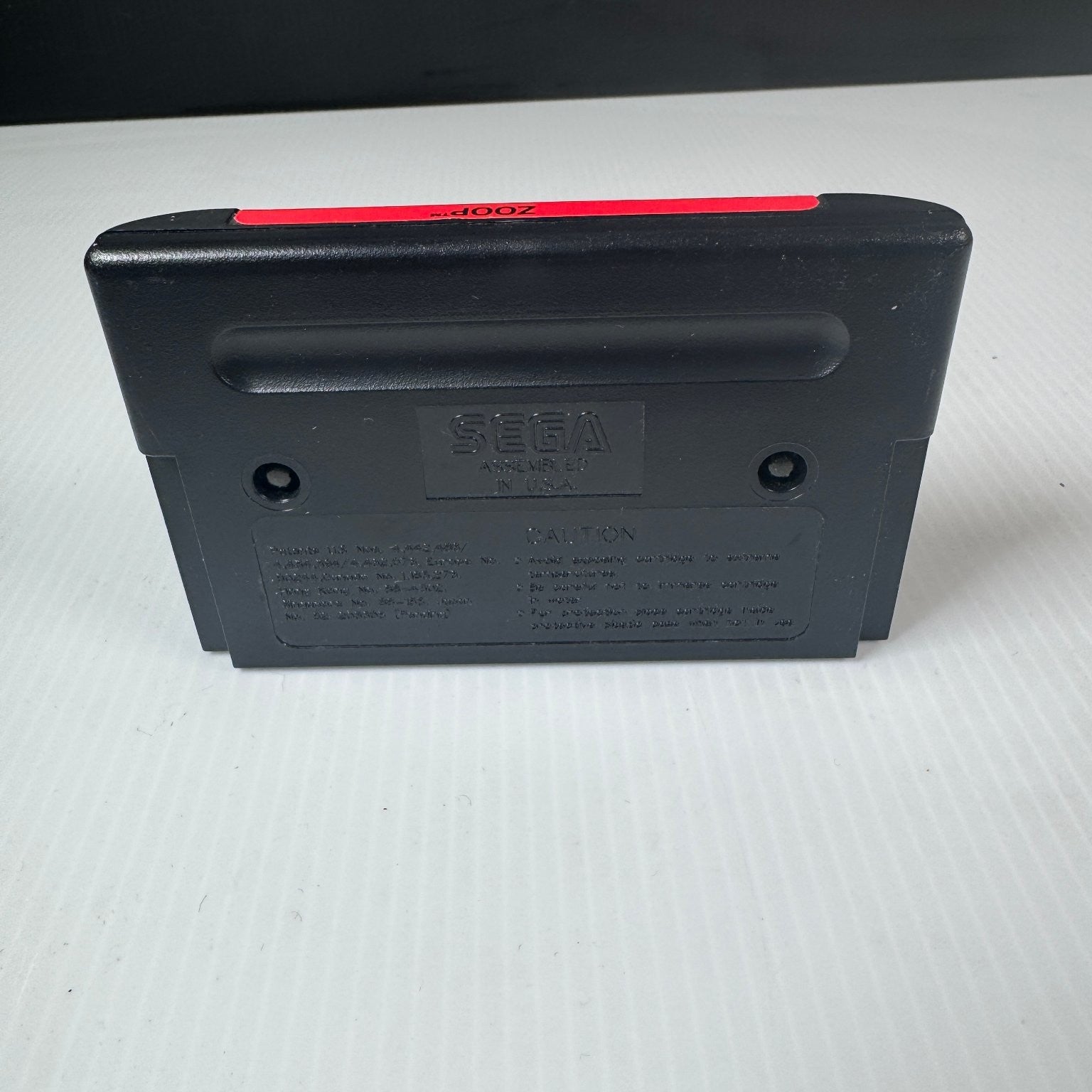 Zoop Sega Genesis Video Game Puzzle Action Cartridge Only