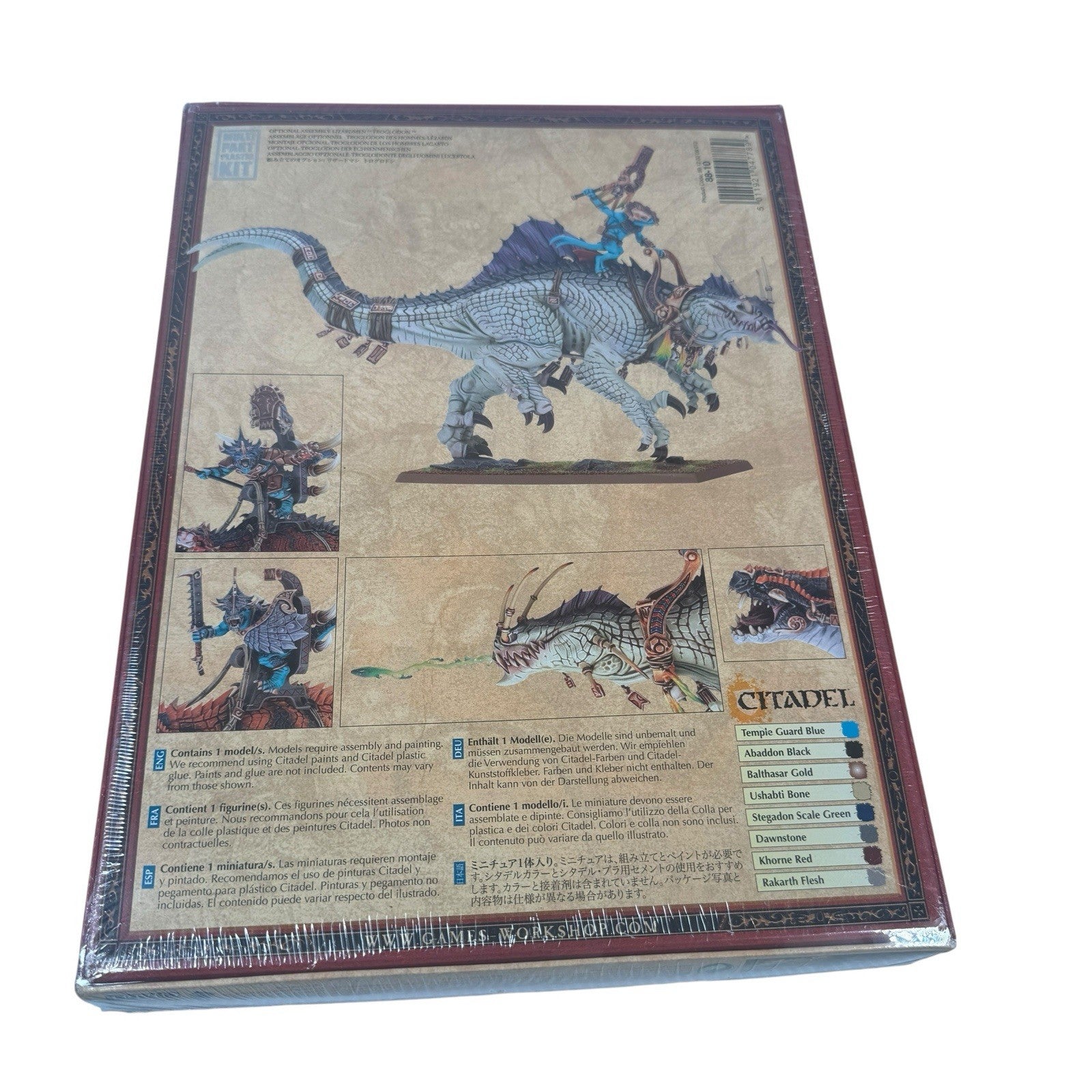 Carnosaur Troglodon NIB Lizardmen Seraphon Warhammer Fantasy The Old World AOS