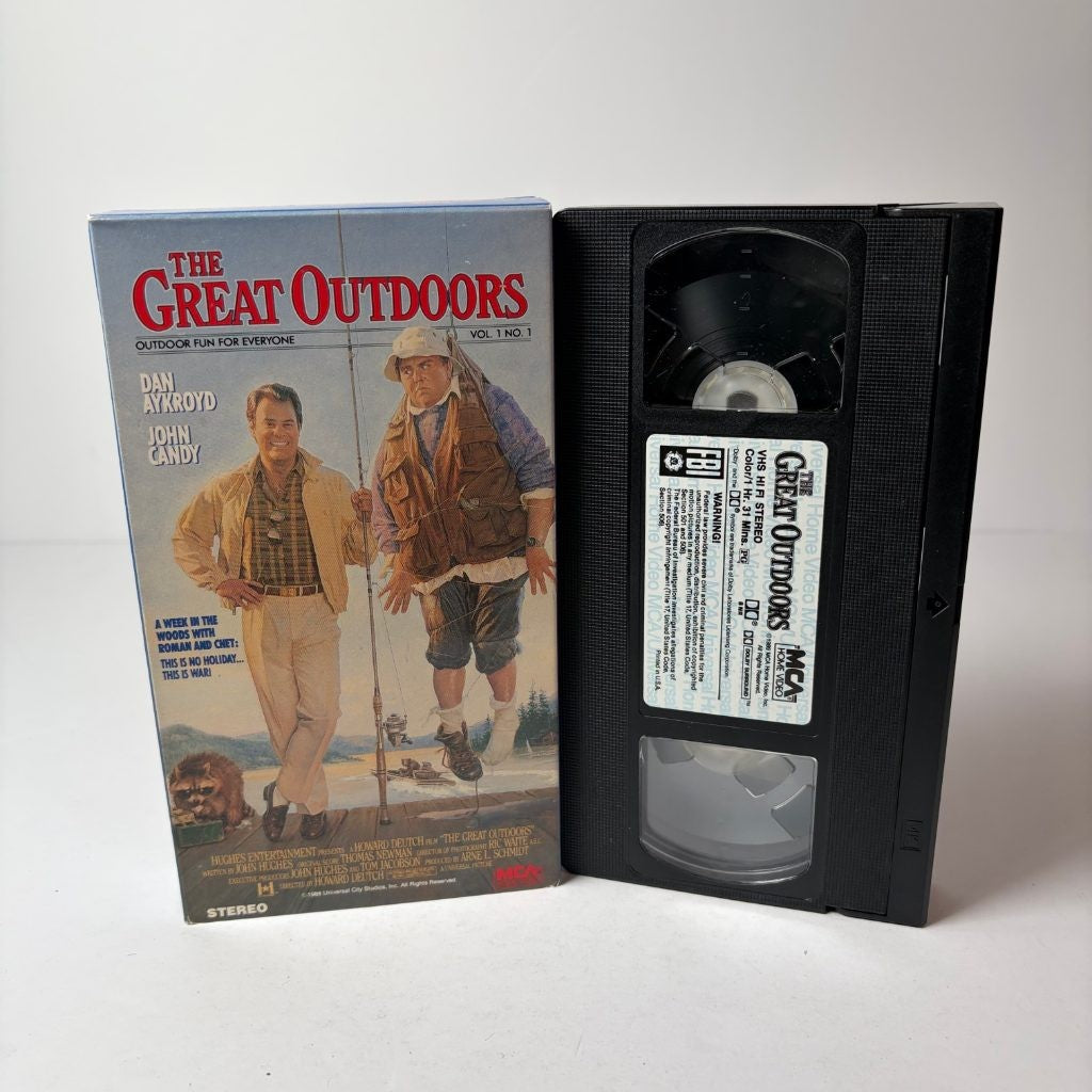 The Great Outdoors VHS Dan Aykroyd John Candy MCA Home Video Comedy 1988