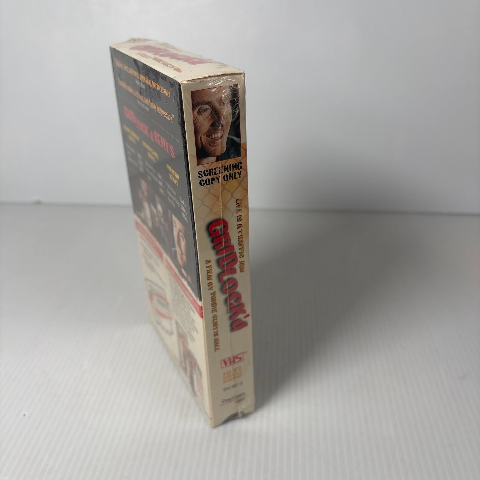 Gridlock'd VHS 1997 Crime Drama Screening Tape PolyGram Video Sealed