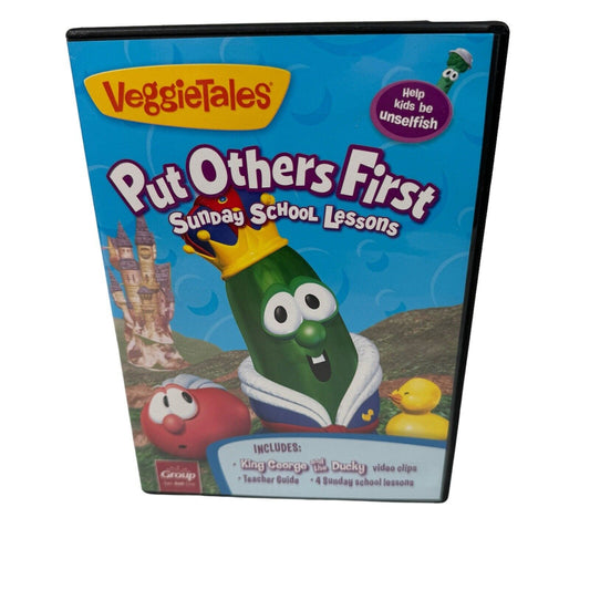 Veggie Tales: Put Others First 4 Sunday School Lessons Group Publishing DVD Set
