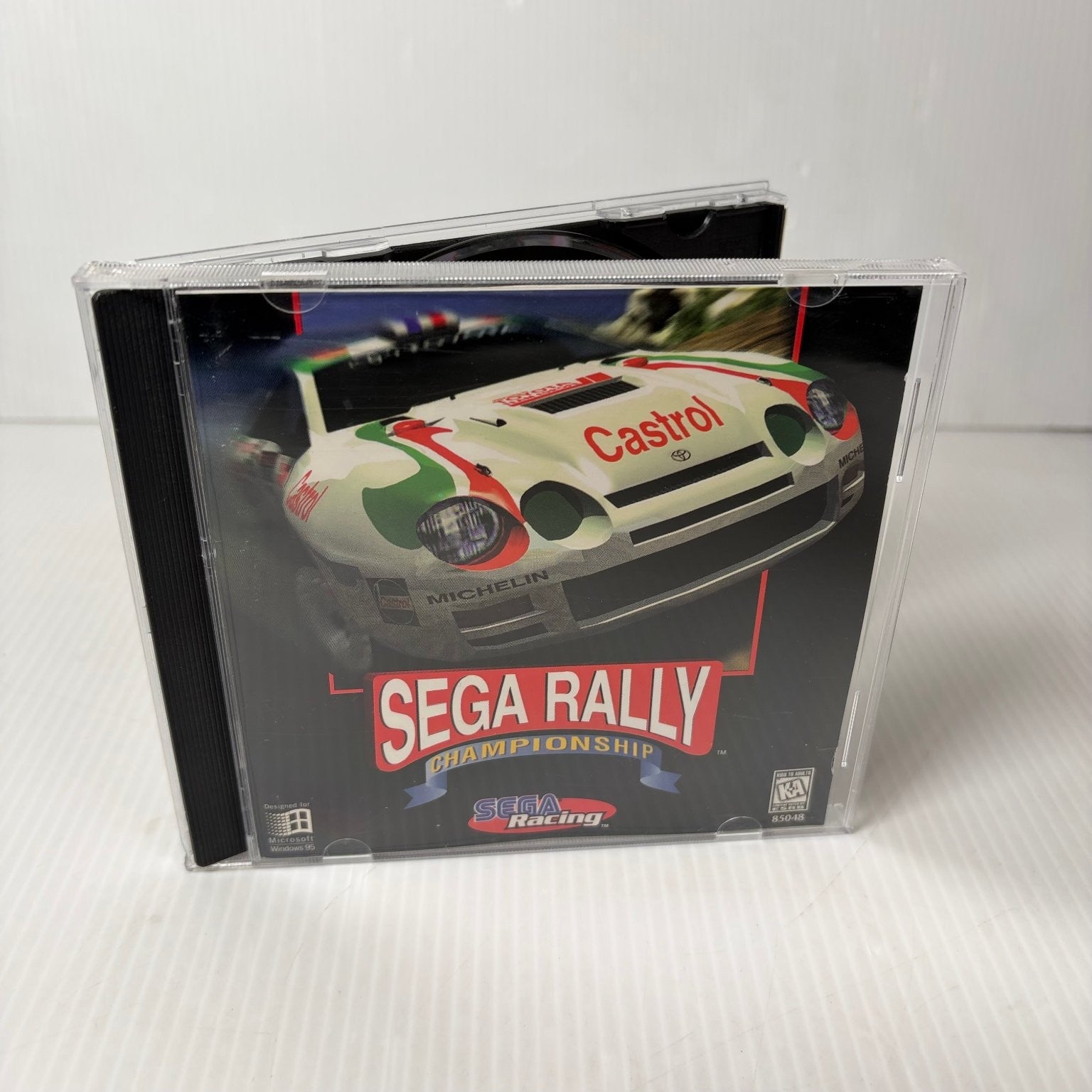 Sega Rally Championship PC Video Game Windows 95 Arcade Racing