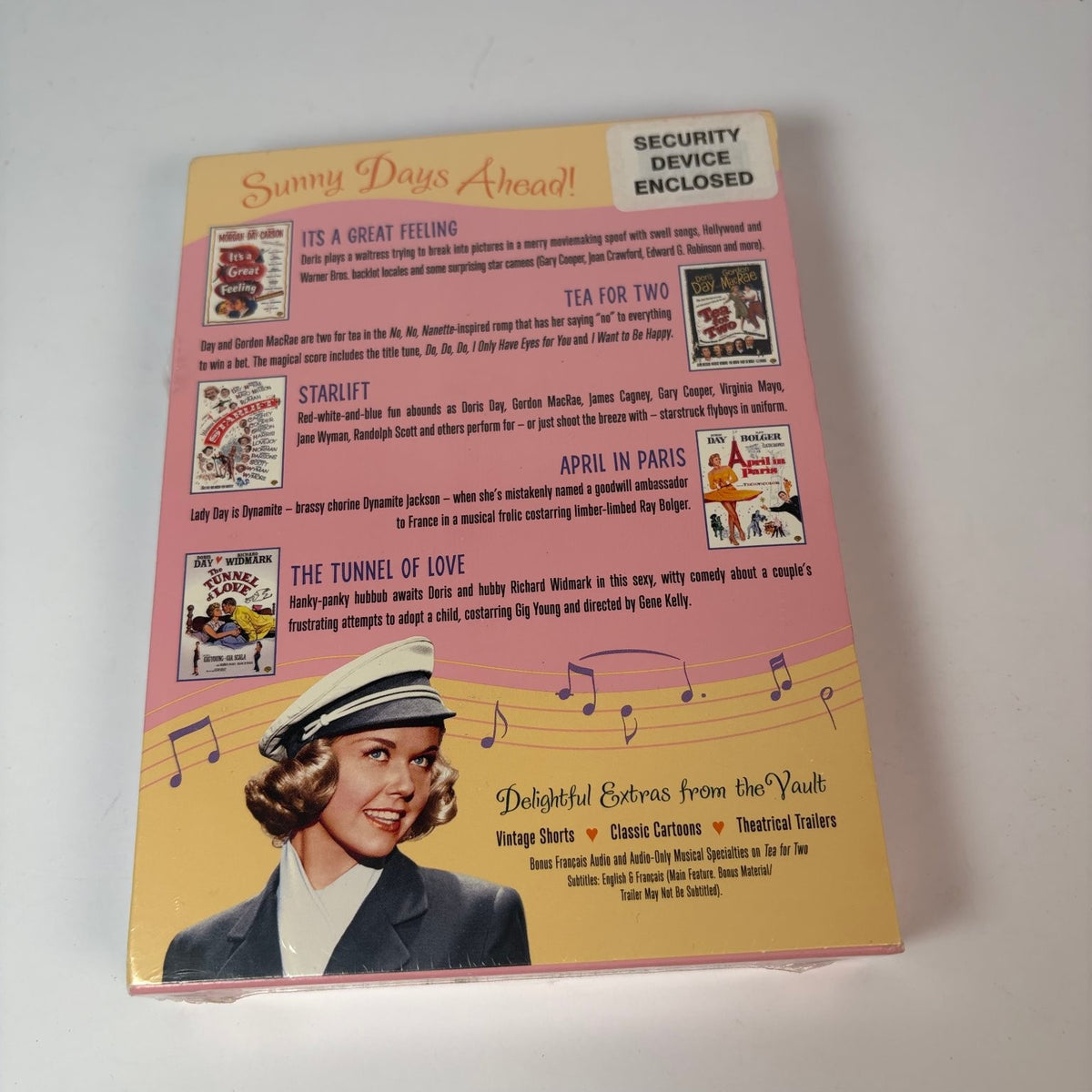 Doris Day Collection DVD TCM Spotlight It's a Great Feeling Tea for Two