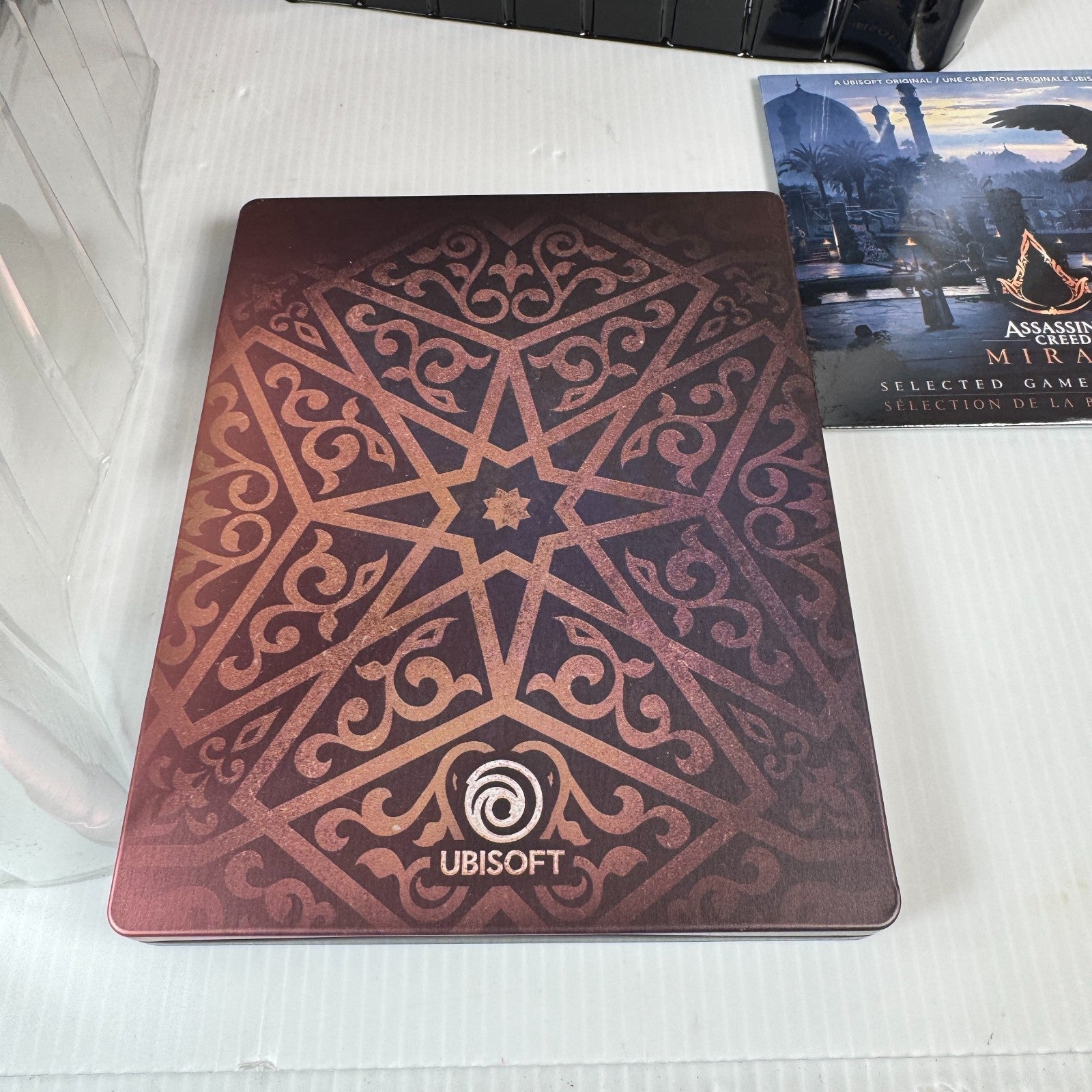 Ubisoft Assassin's Creed Mirage Collectors Statue, Steelbook & More (No Game)