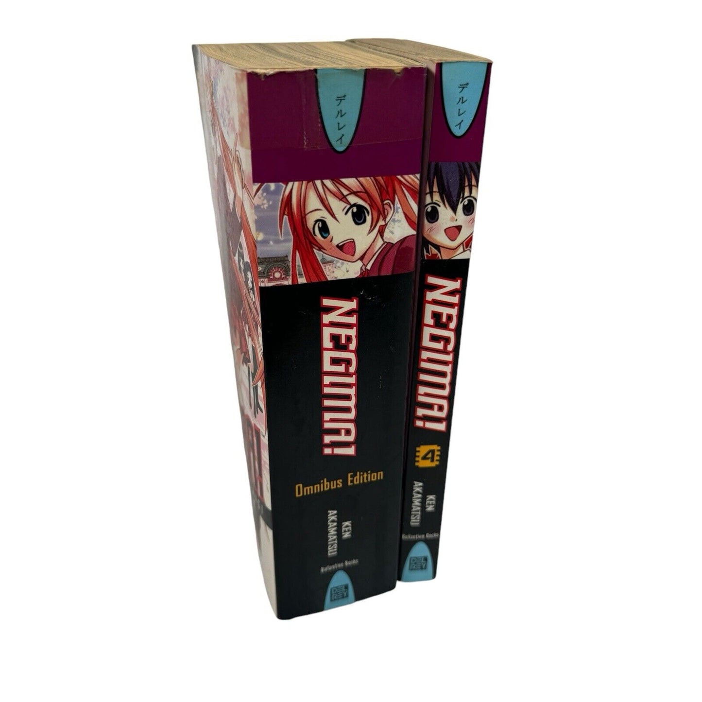 Negima! Magister Of Negi Magi Manga Vol. 1-4 Omnibus And Single Vol 4