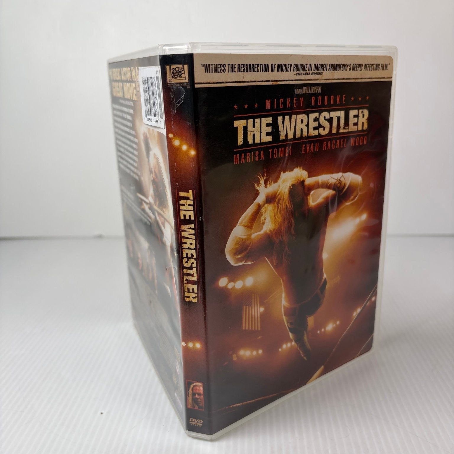 The Wrestler DVD 2008 Mickey Rourke Darren Aronofsky Marisa Tomei Special