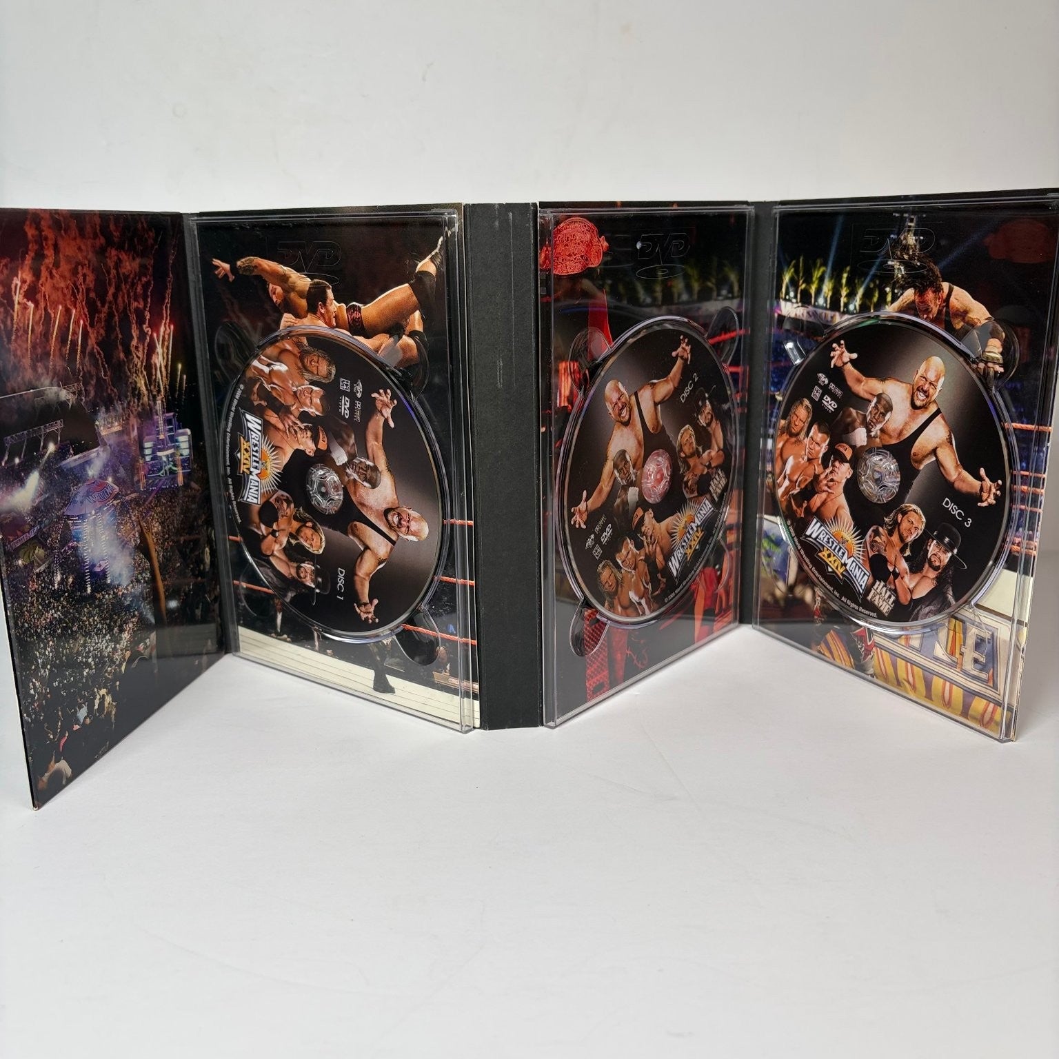 WrestleMania XXIV DVD 2008 3-Disc Set WWE Big Show John Cena Triple H Undertaker