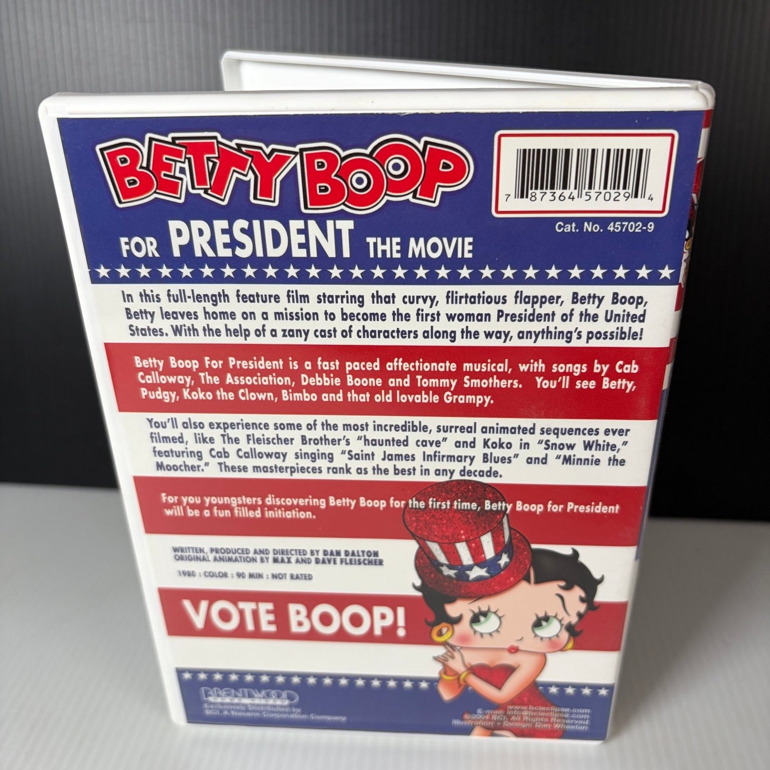 Betty Boop for President DVD 1980 Musical Animation Featuring Tommy Smothers