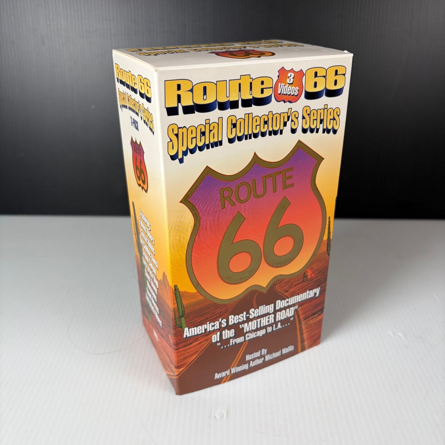 Route 66 VHS 3-Pack Documentary Special Collector's Series Cole Media
