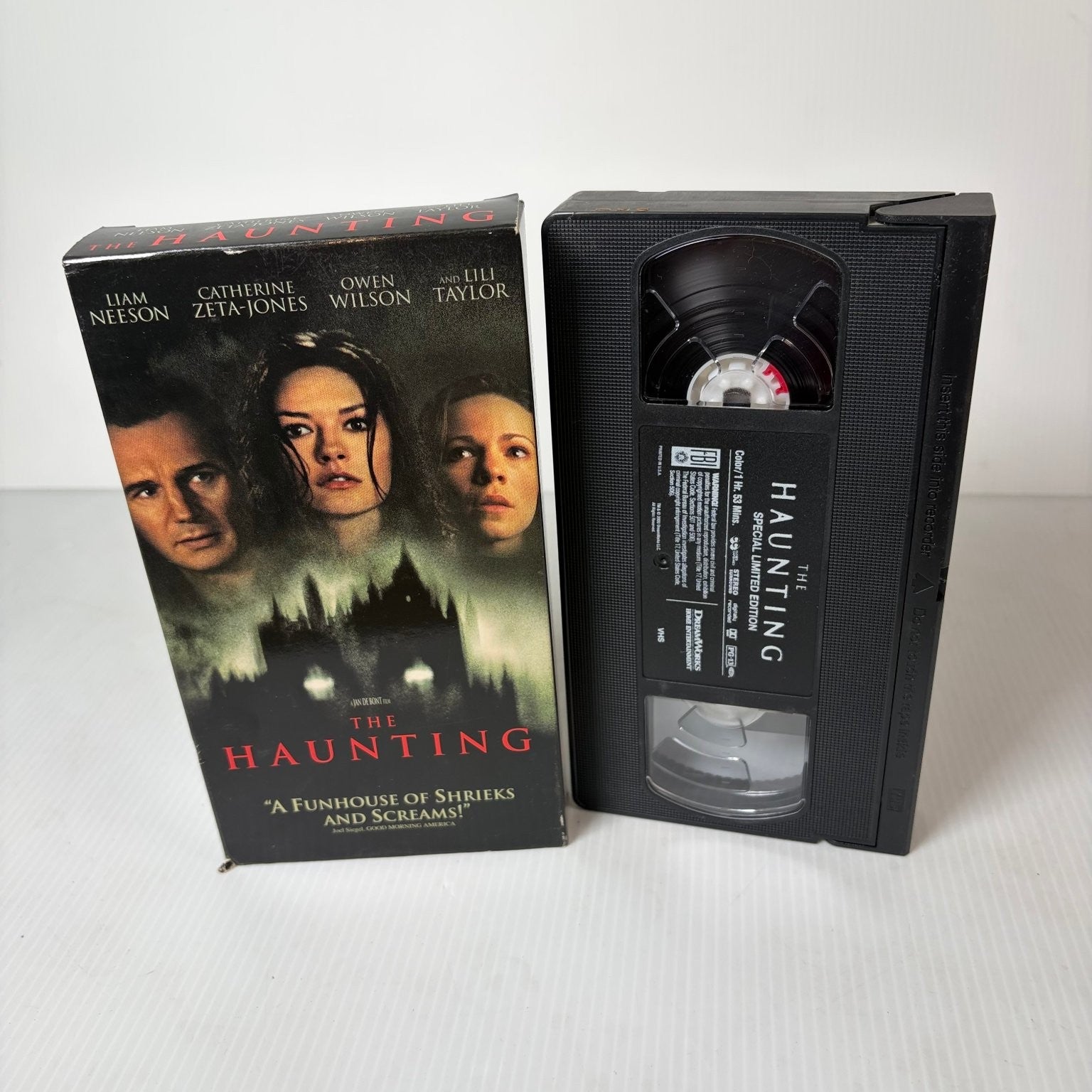 The Haunting VHS 1999 Horror Thriller Special Limited Edition DreamWorks