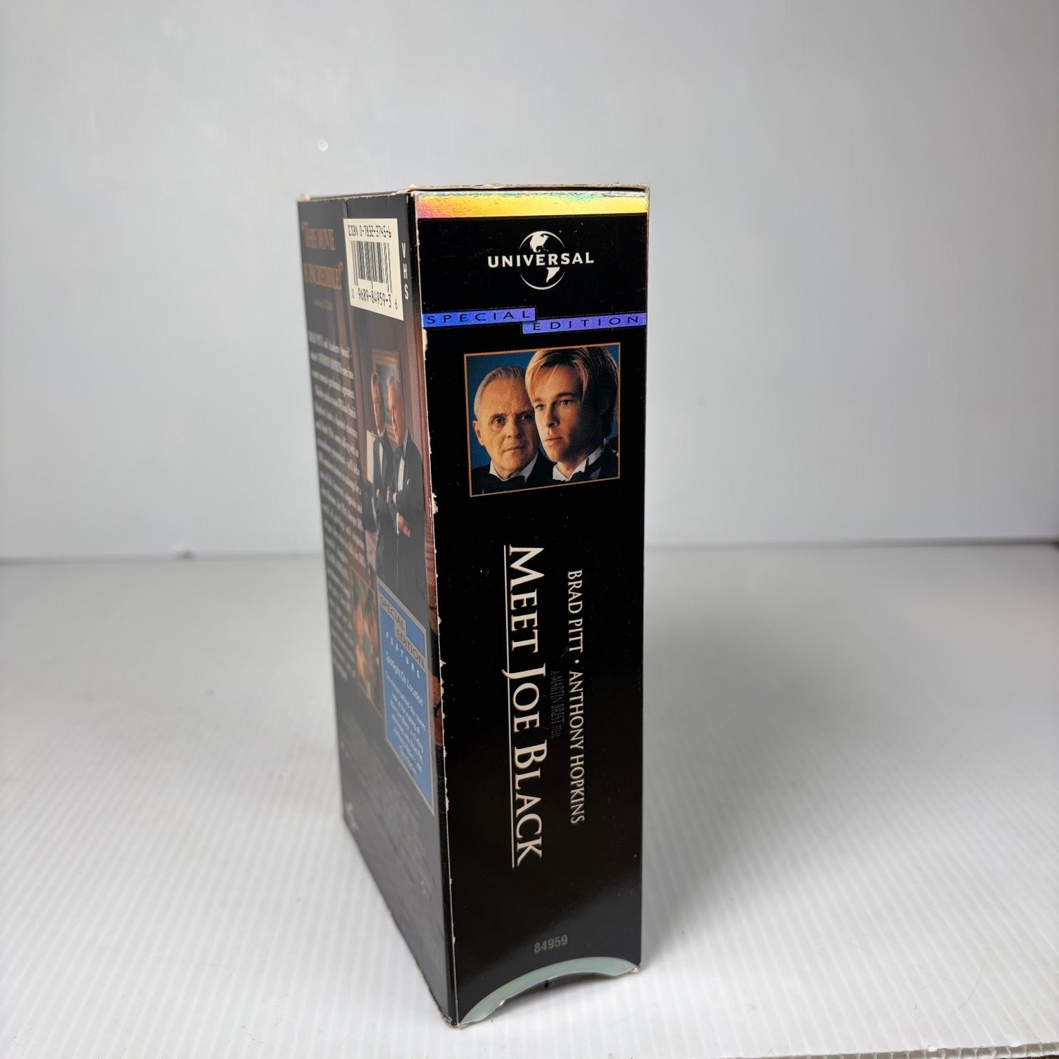 Meet Joe Black VHS 1998 Drama Special Edition Holographic Brad Pitt Universal