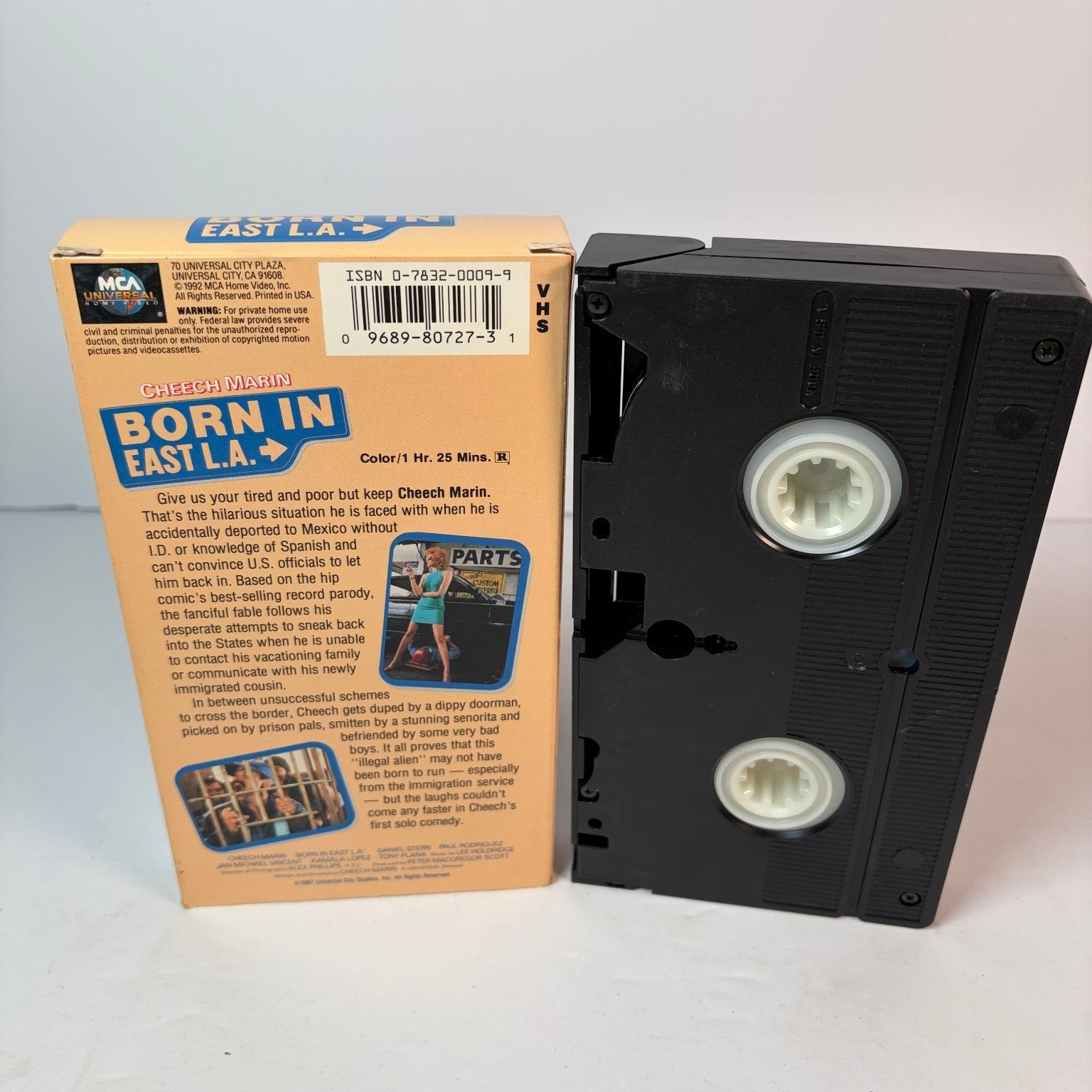 Born in East L.A. VHS 1987 Comedy Cheech Marin MCA Home Video
