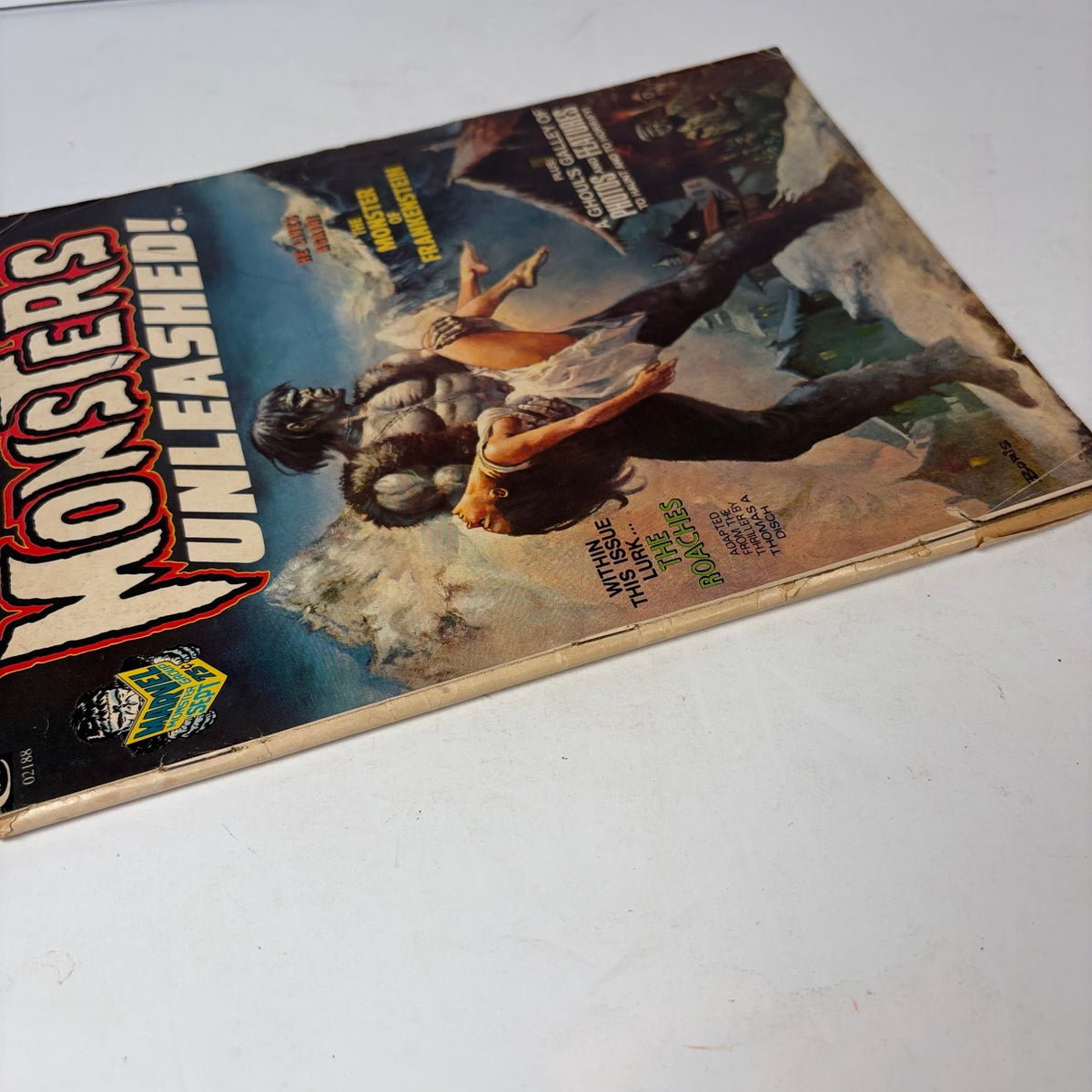 Monsters Unleashed! Magazine No. 2 September 1973 Frankenstein Boris Vallejo