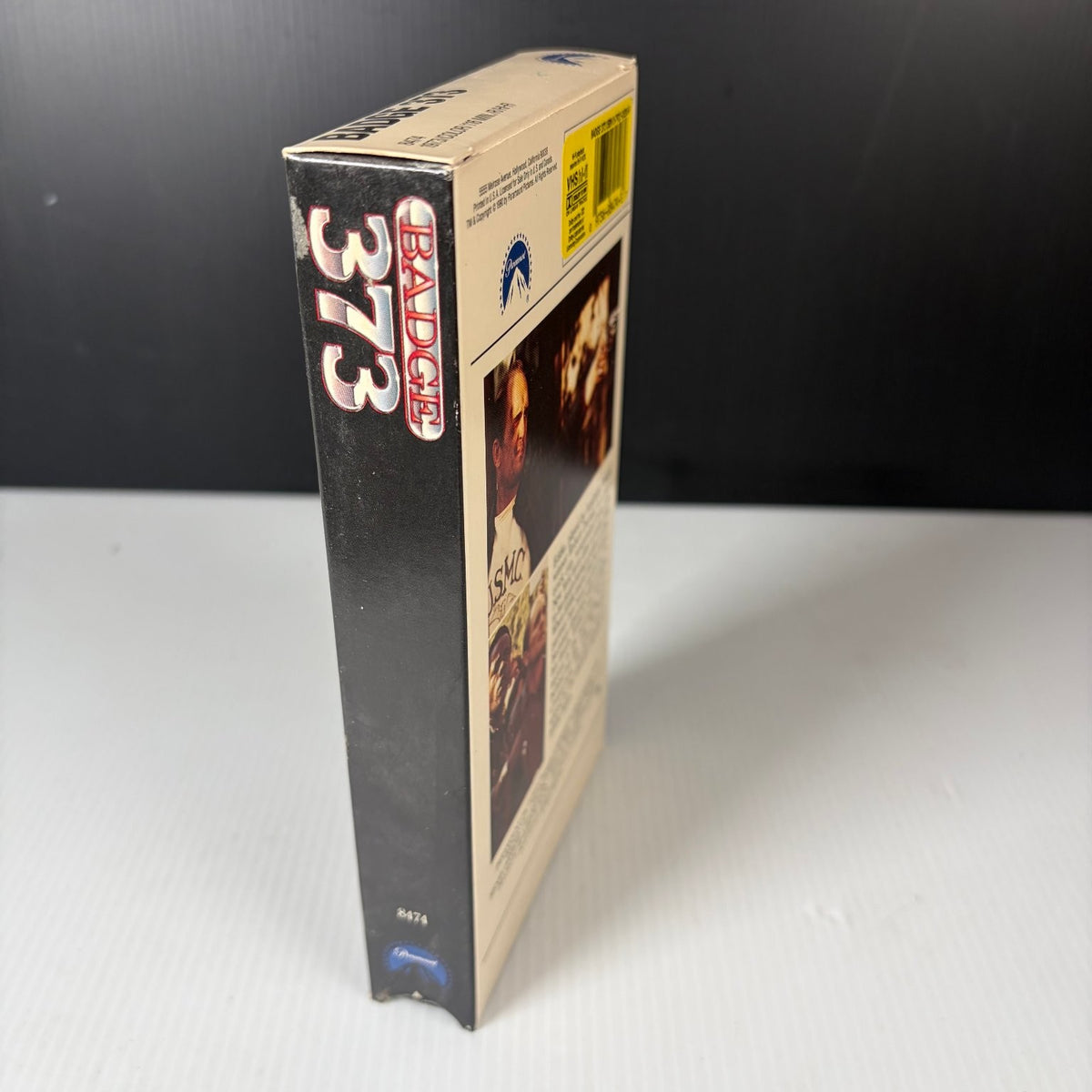 Badge 373 VHS 1990 Crime Thriller Original Release Paramount Pictures