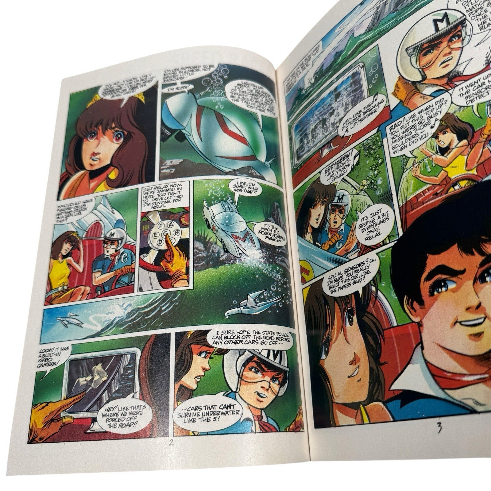 Speed Racer Special #1 (1988 NOW Comics)  Mach 5 Center Poster Included